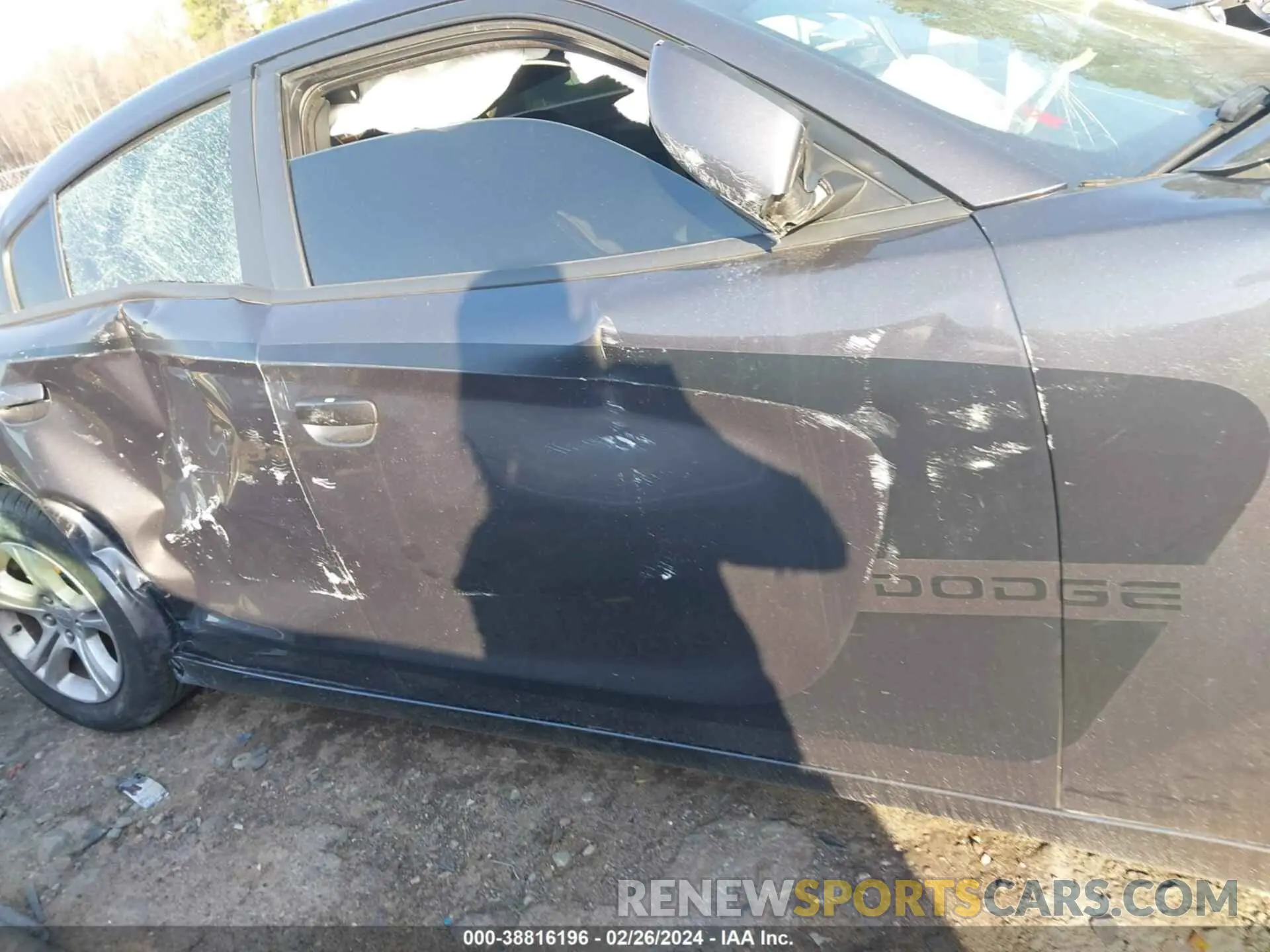 19 Photograph of a damaged car 2C3CDXBG0KH628258 DODGE CHARGER 2019
