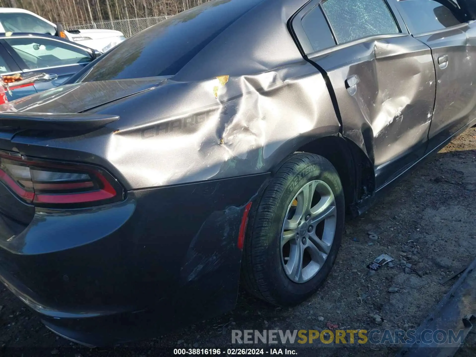 21 Photograph of a damaged car 2C3CDXBG0KH628258 DODGE CHARGER 2019