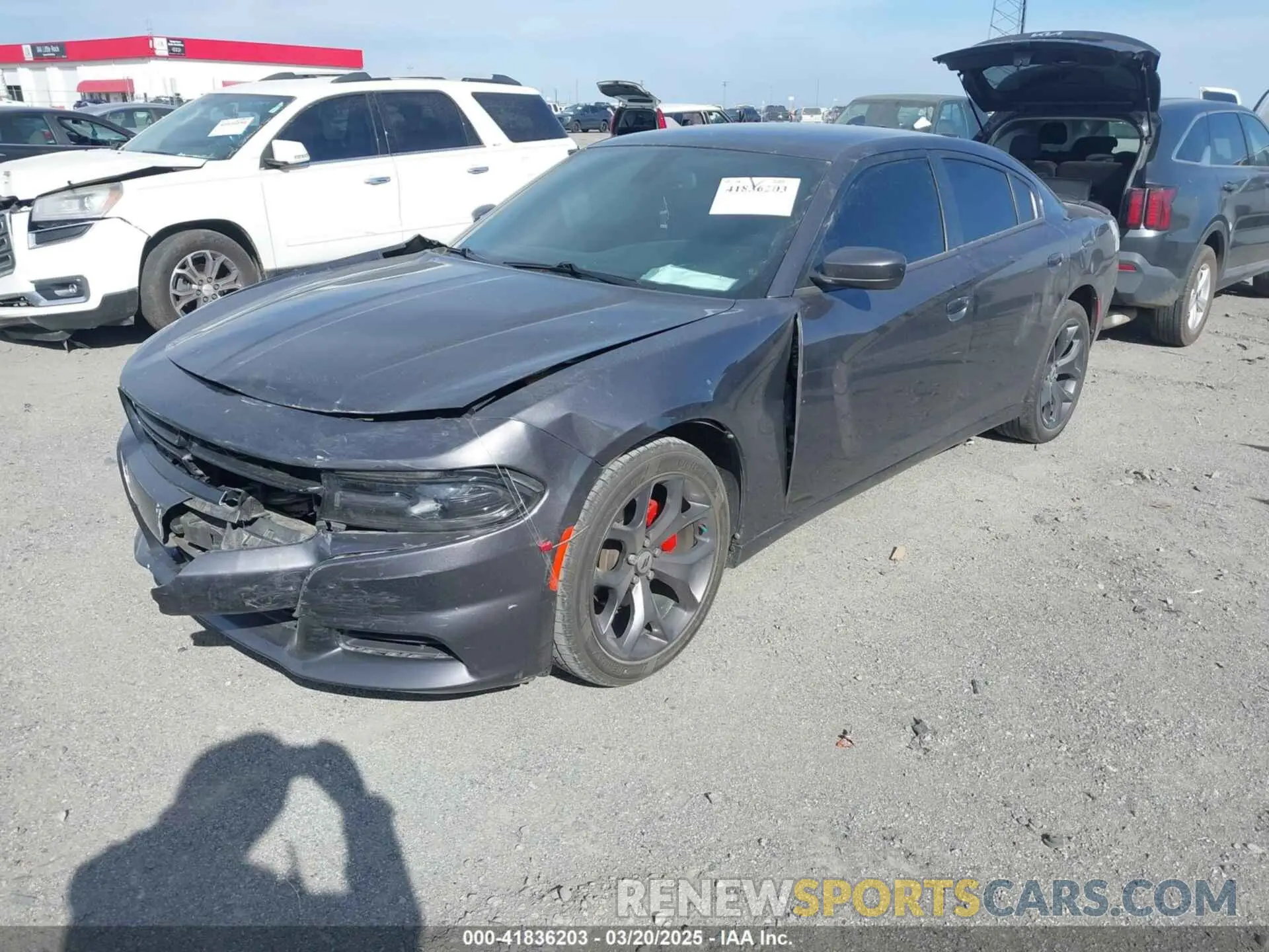 2 Фотография поврежденного автомобиля 2C3CDXBG0KH678707 DODGE CHARGER 2019