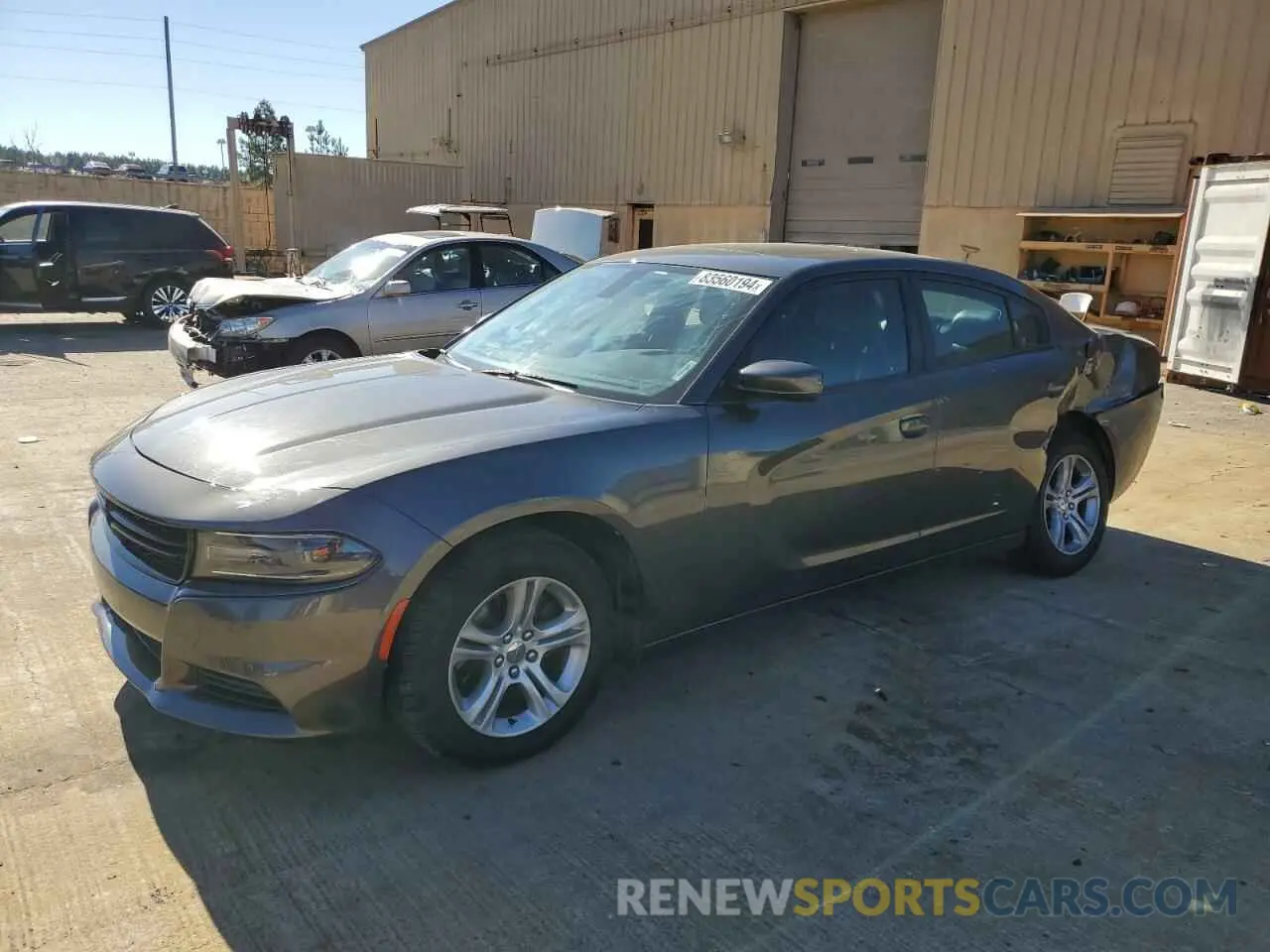 1 Фотография поврежденного автомобиля 2C3CDXBG0KH709633 DODGE CHARGER 2019