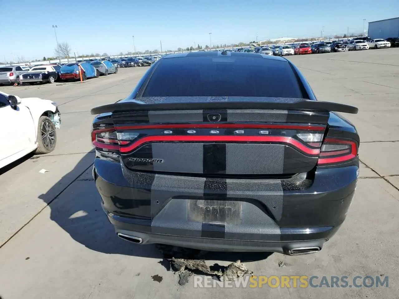 6 Photograph of a damaged car 2C3CDXBG1KH553523 DODGE CHARGER 2019