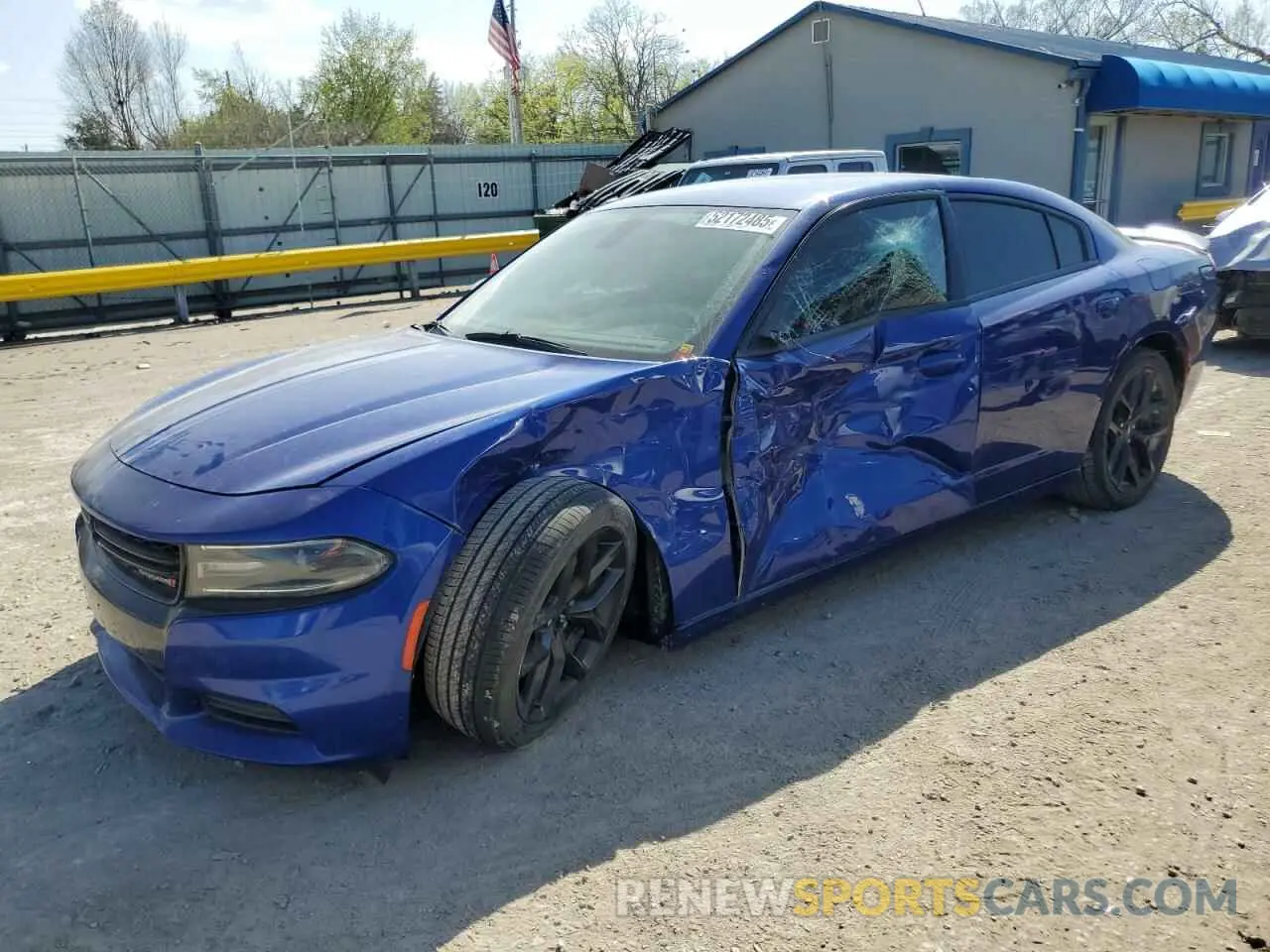 1 Фотография поврежденного автомобиля 2C3CDXBG2KH650567 DODGE CHARGER 2019