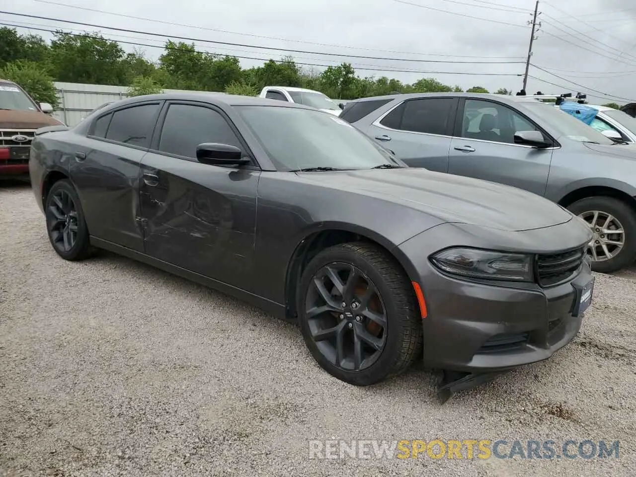 4 Photograph of a damaged car 2C3CDXBG2KH670415 DODGE CHARGER 2019