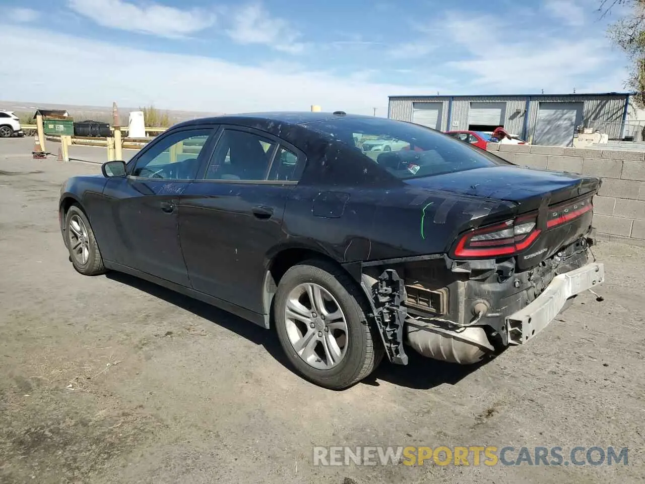 2 Photograph of a damaged car 2C3CDXBG2KH720097 DODGE CHARGER 2019