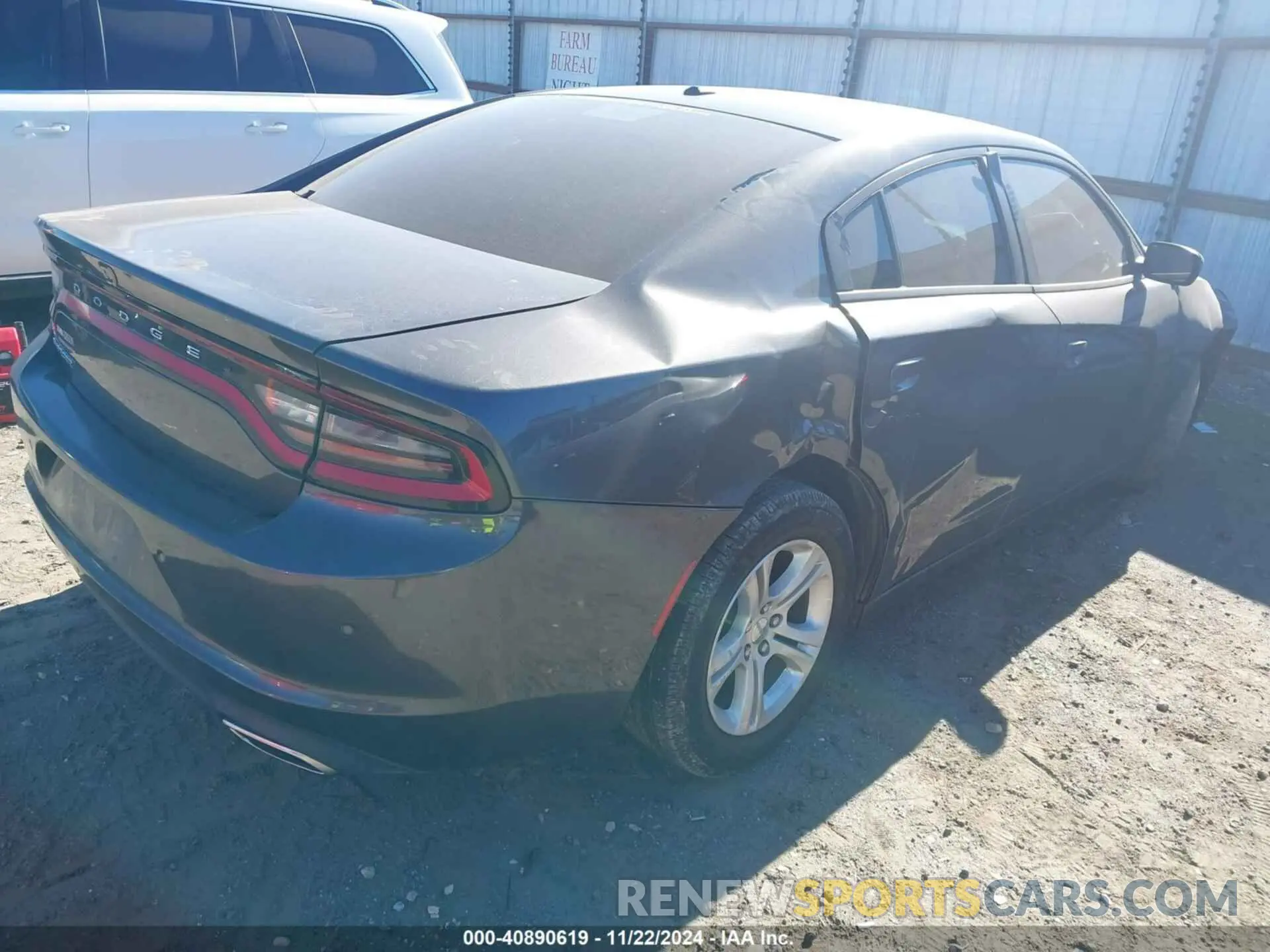 4 Photograph of a damaged car 2C3CDXBG2KH720178 DODGE CHARGER 2019
