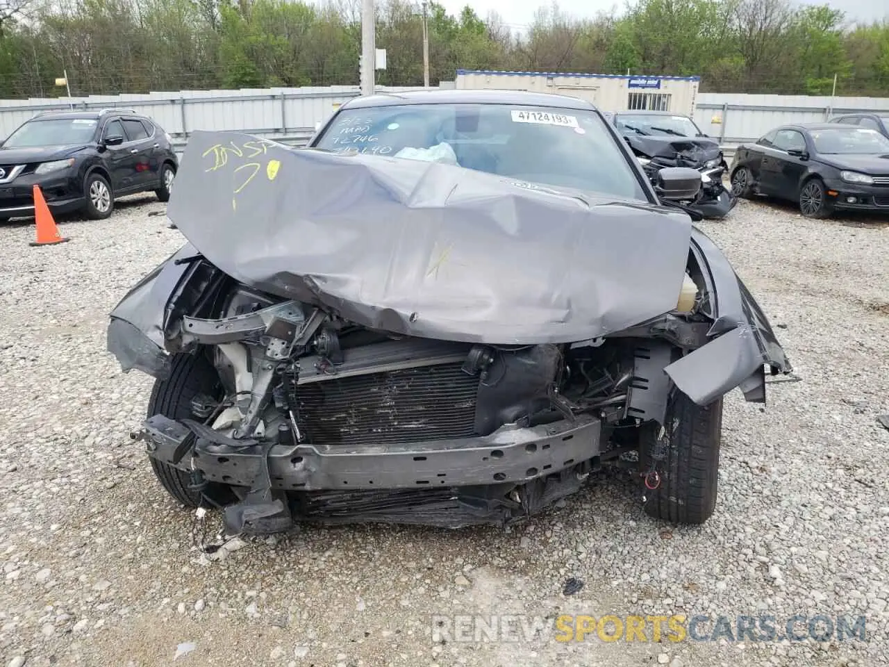 5 Photograph of a damaged car 2C3CDXBG2KH743640 DODGE CHARGER 2019