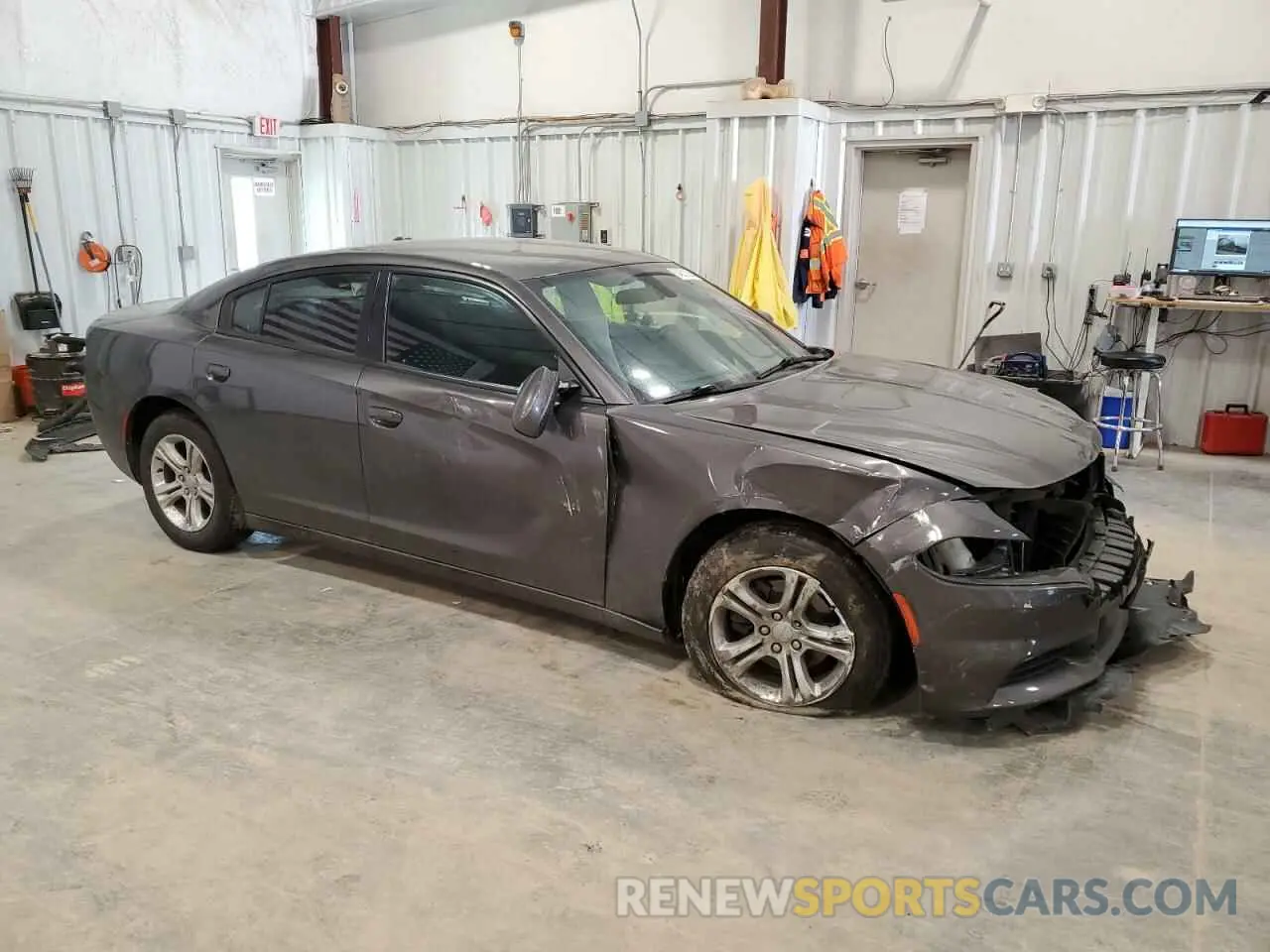 4 Фотография поврежденного автомобиля 2C3CDXBG3KH573112 DODGE CHARGER 2019