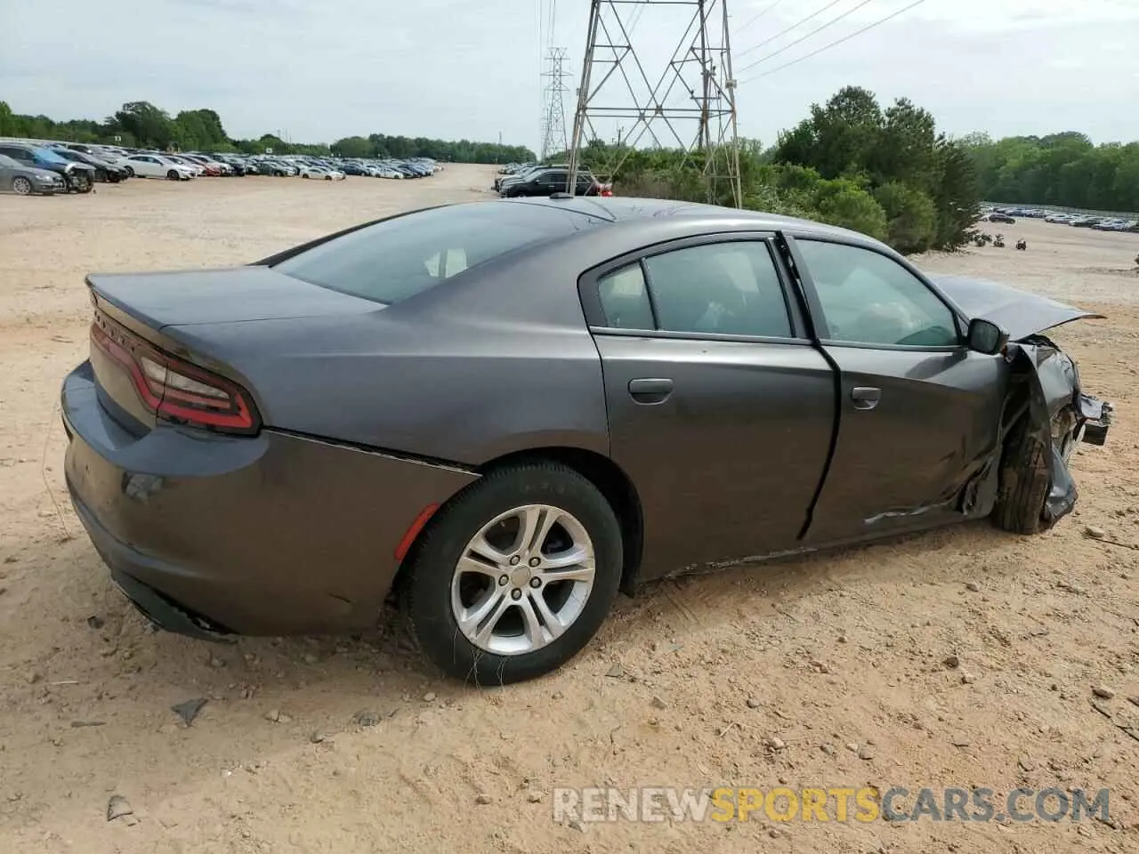 3 Photograph of a damaged car 2C3CDXBG3KH653011 DODGE CHARGER 2019