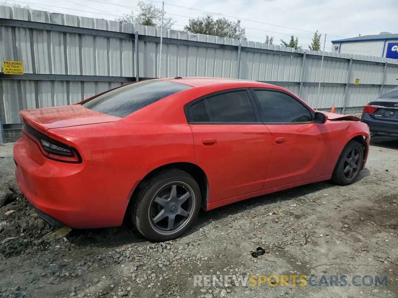 3 Photograph of a damaged car 2C3CDXBG3KH688339 DODGE CHARGER 2019