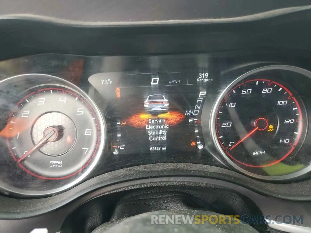9 Photograph of a damaged car 2C3CDXBG3KH692634 DODGE CHARGER 2019