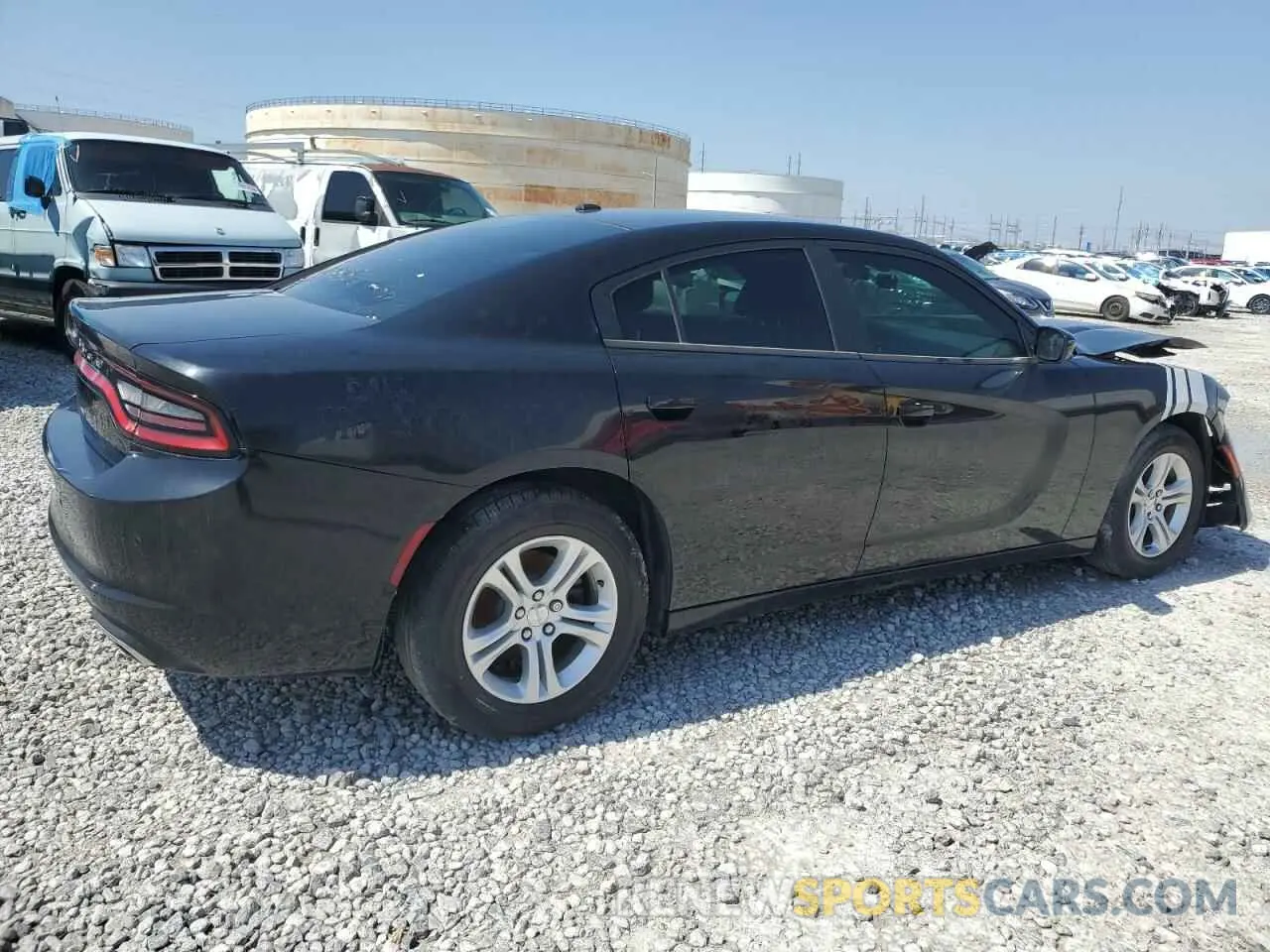 3 Photograph of a damaged car 2C3CDXBG3KH707875 DODGE CHARGER 2019