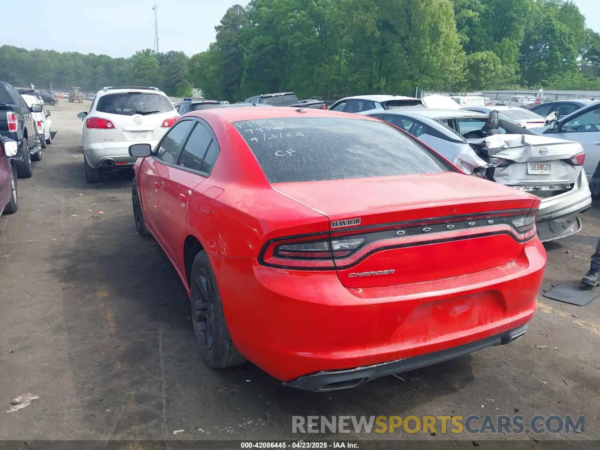 3 Photograph of a damaged car 2C3CDXBG3KH719914 DODGE CHARGER 2019