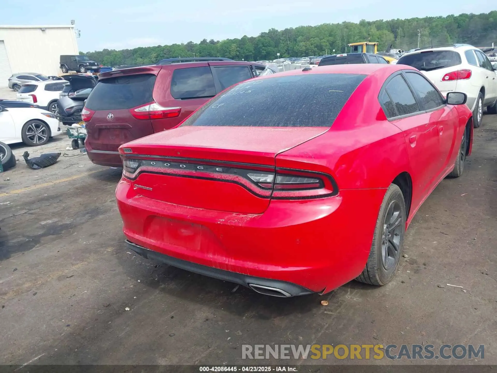4 Photograph of a damaged car 2C3CDXBG3KH719914 DODGE CHARGER 2019