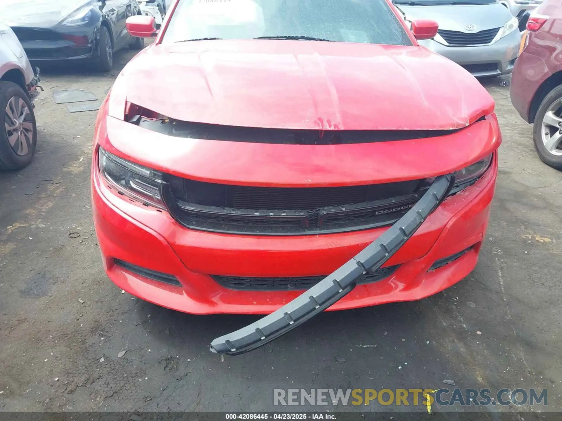 6 Photograph of a damaged car 2C3CDXBG3KH719914 DODGE CHARGER 2019