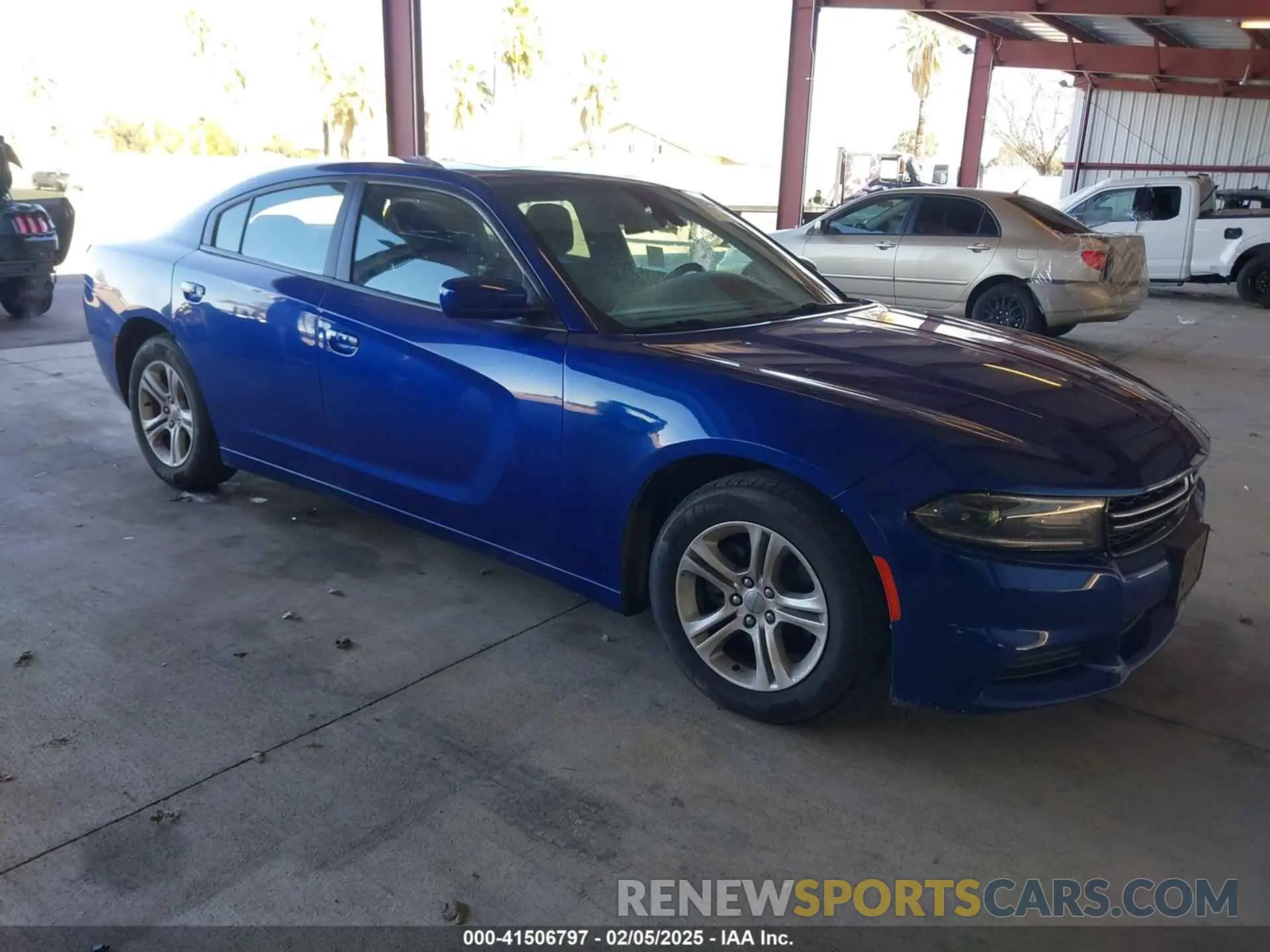 1 Photograph of a damaged car 2C3CDXBG3KH758552 DODGE CHARGER 2019
