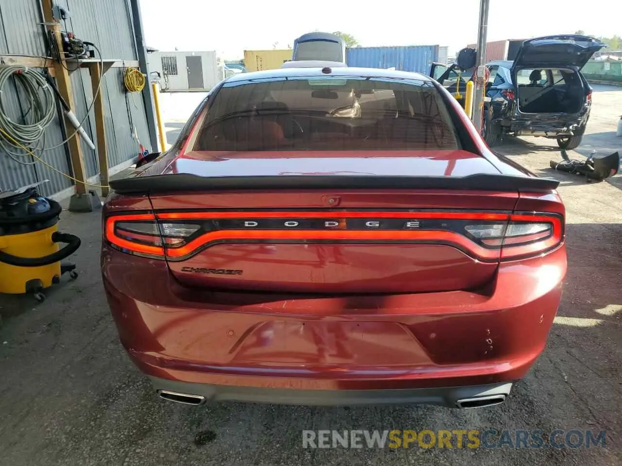 6 Photograph of a damaged car 2C3CDXBG4KH650800 DODGE CHARGER 2019