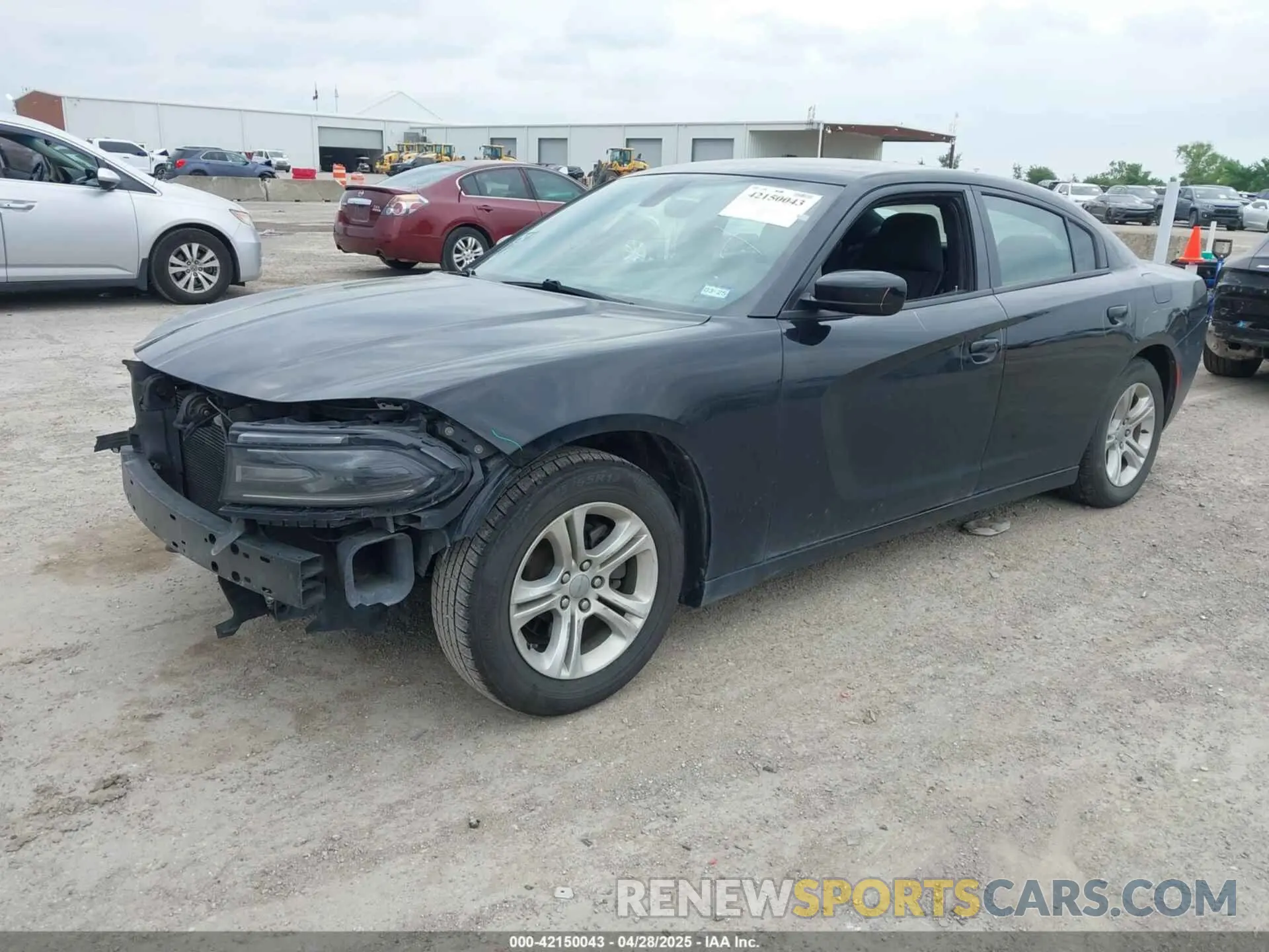 2 Фотография поврежденного автомобиля 2C3CDXBG4KH707786 DODGE CHARGER 2019