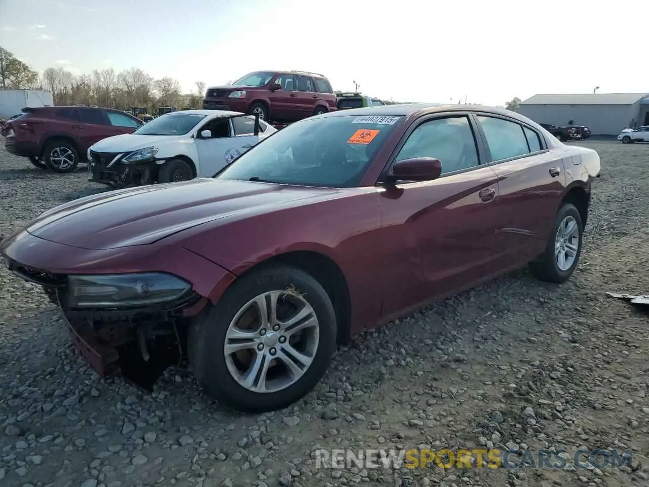 1 Фотография поврежденного автомобиля 2C3CDXBG4KH717444 DODGE CHARGER 2019