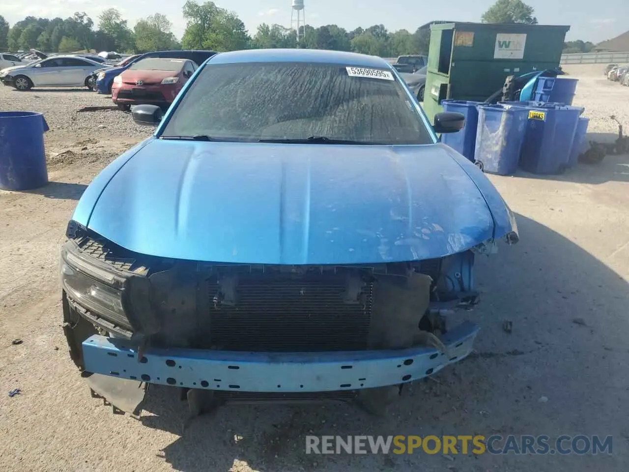 5 Photograph of a damaged car 2C3CDXBG4KH734793 DODGE CHARGER 2019
