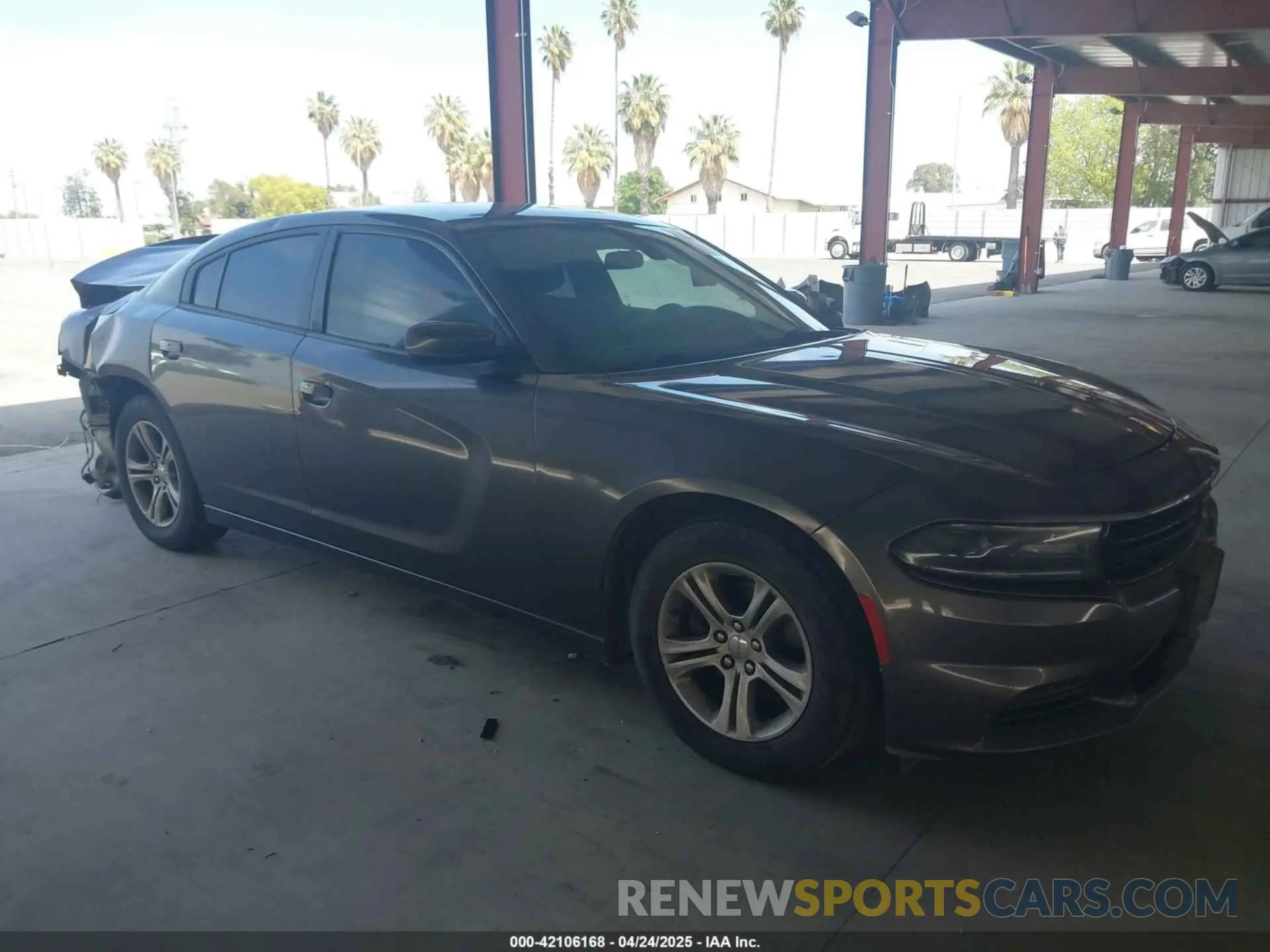 1 Photograph of a damaged car 2C3CDXBG5KH643855 DODGE CHARGER 2019