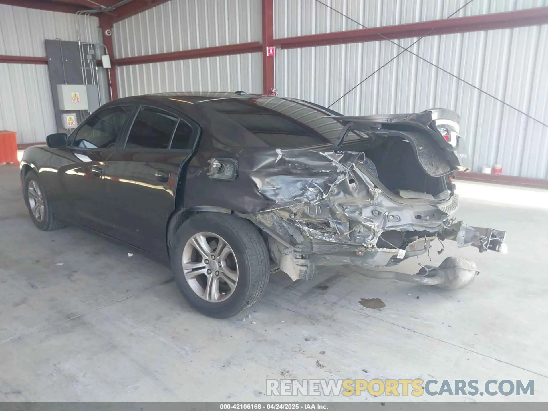 3 Photograph of a damaged car 2C3CDXBG5KH643855 DODGE CHARGER 2019