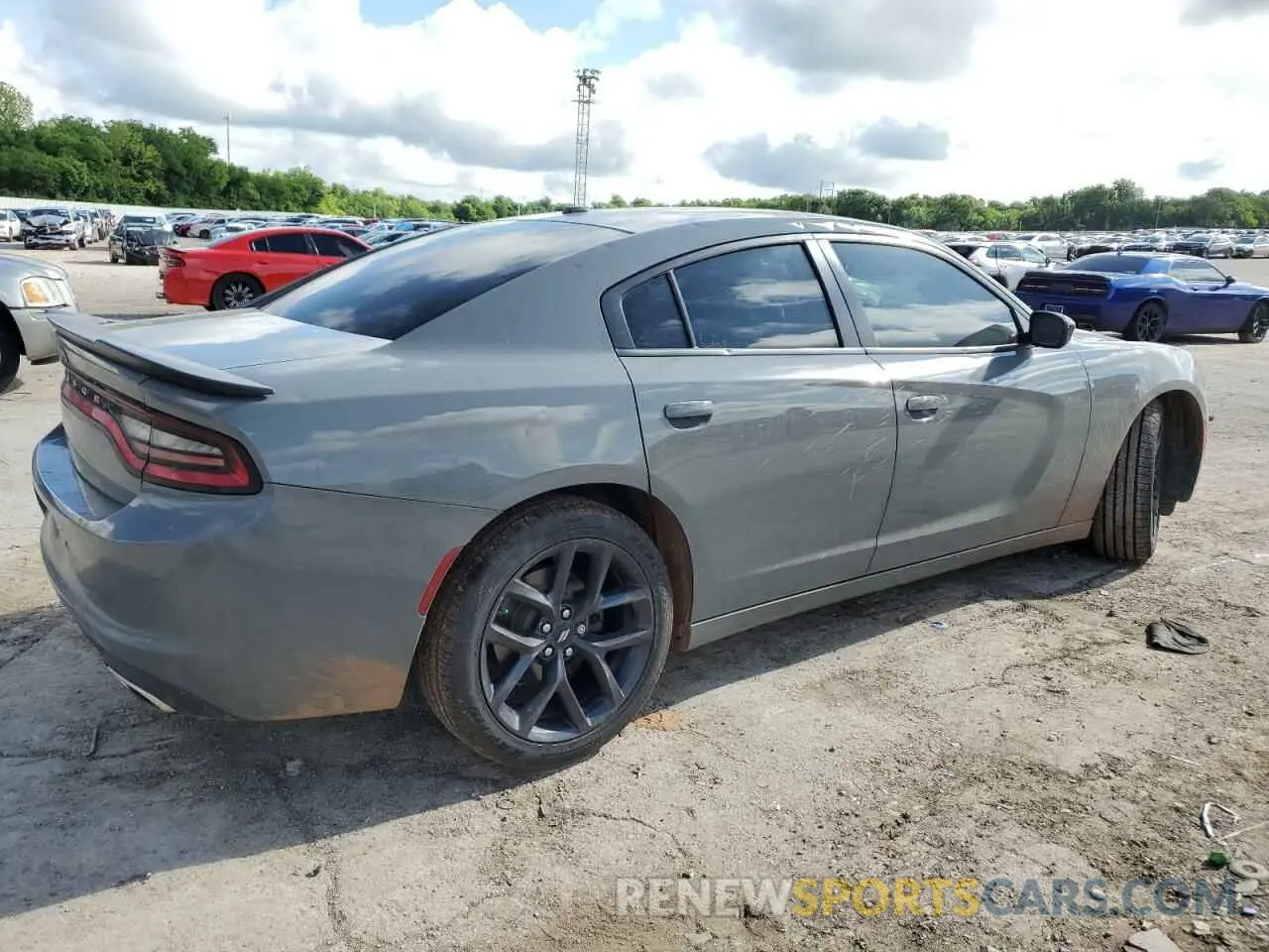 3 Photograph of a damaged car 2C3CDXBG5KH672949 DODGE CHARGER 2019