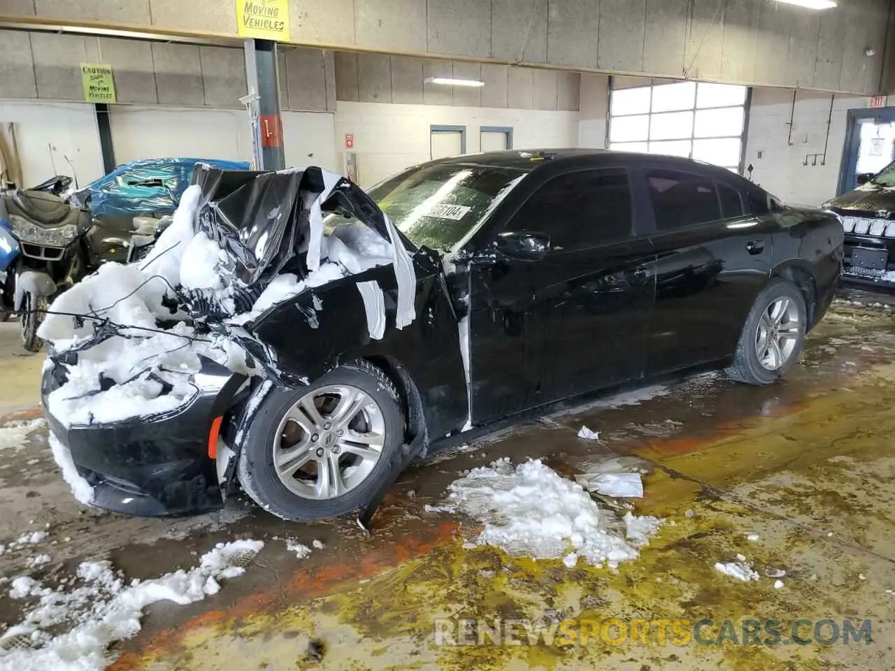 1 Фотография поврежденного автомобиля 2C3CDXBG5KH695650 DODGE CHARGER 2019