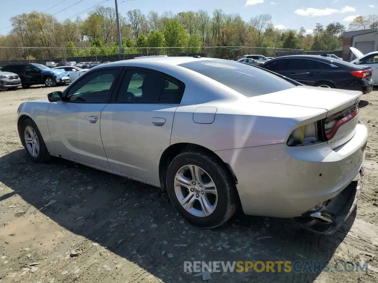 2 Фотография поврежденного автомобиля 2C3CDXBG5KH721065 DODGE CHARGER 2019