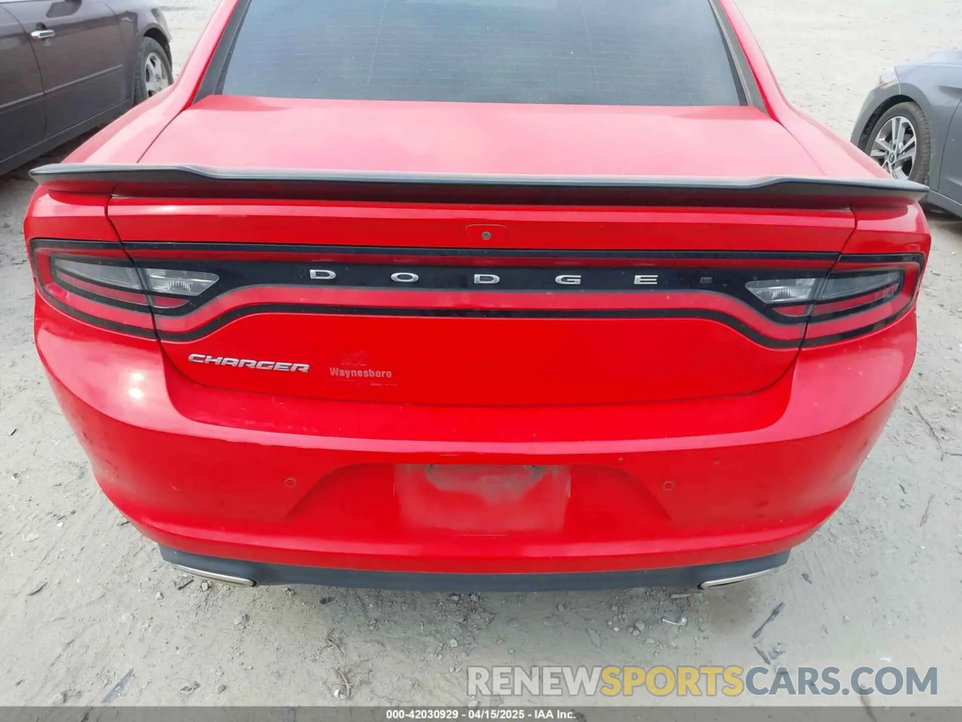16 Photograph of a damaged car 2C3CDXBG5KH748167 DODGE CHARGER 2019