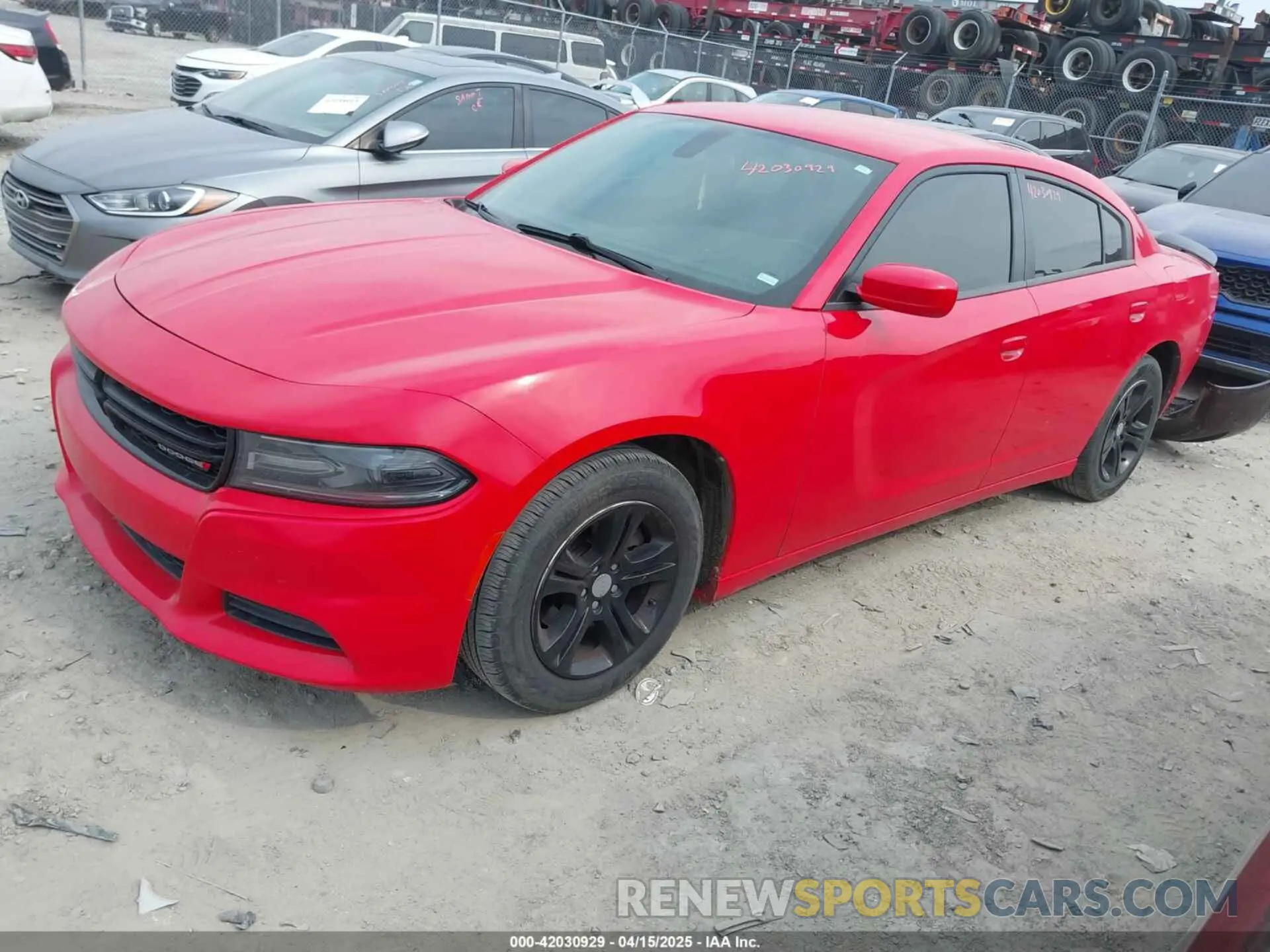 2 Photograph of a damaged car 2C3CDXBG5KH748167 DODGE CHARGER 2019