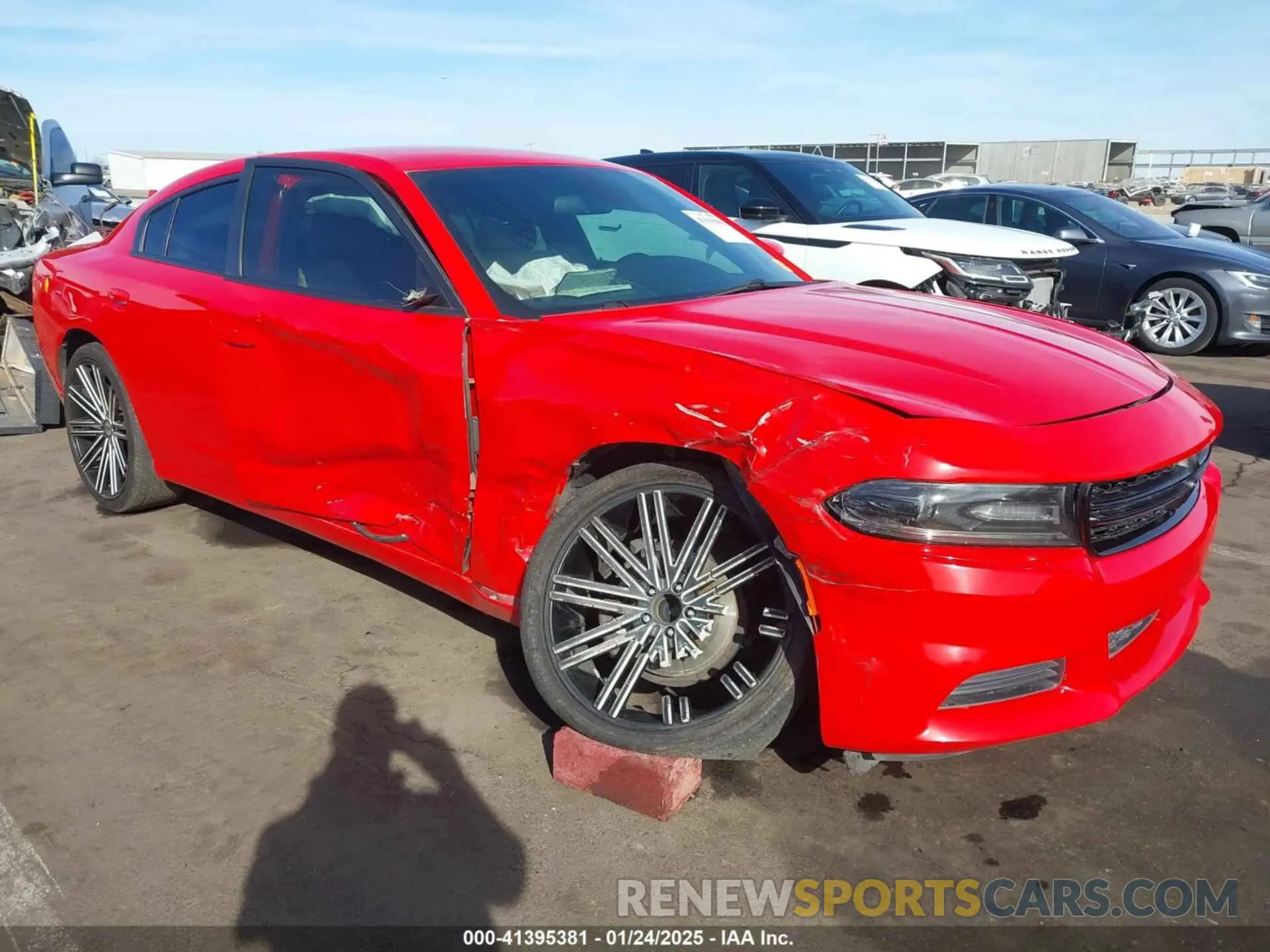 1 Photograph of a damaged car 2C3CDXBG5KH754499 DODGE CHARGER 2019