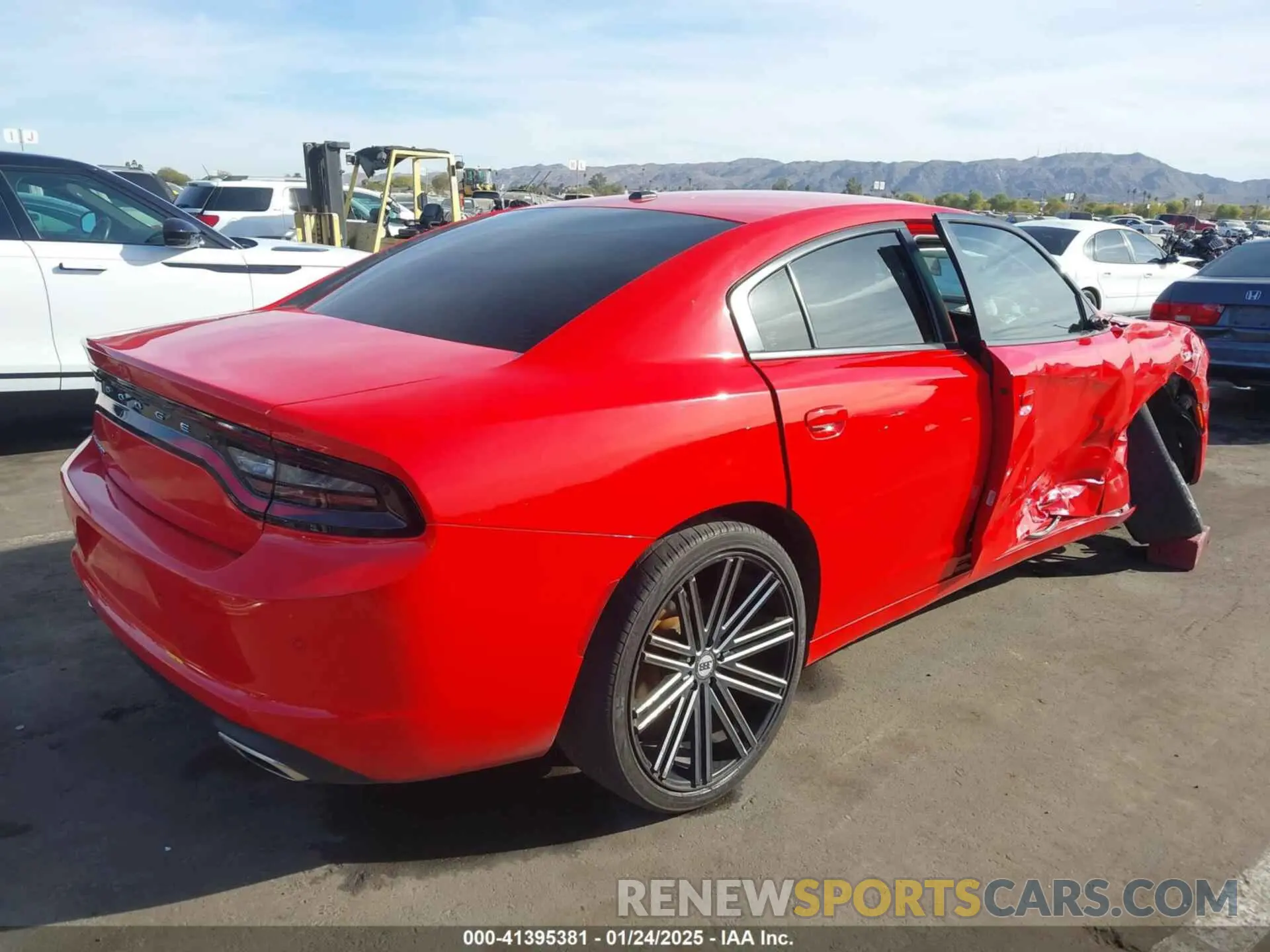 4 Photograph of a damaged car 2C3CDXBG5KH754499 DODGE CHARGER 2019