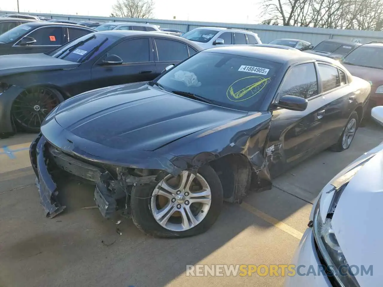 1 Фотография поврежденного автомобиля 2C3CDXBG6KH674709 DODGE CHARGER 2019