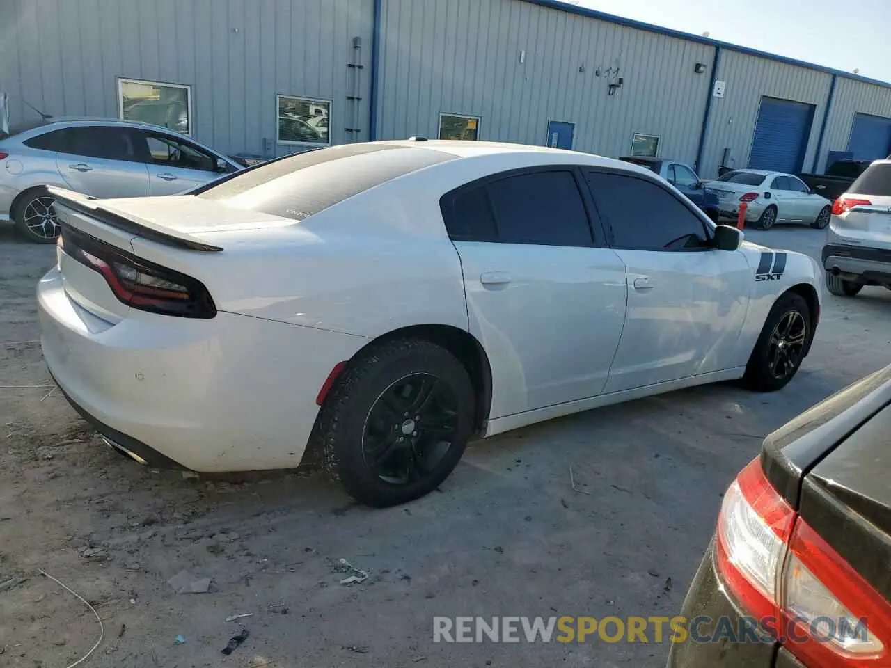 3 Photograph of a damaged car 2C3CDXBG6KH696256 DODGE CHARGER 2019