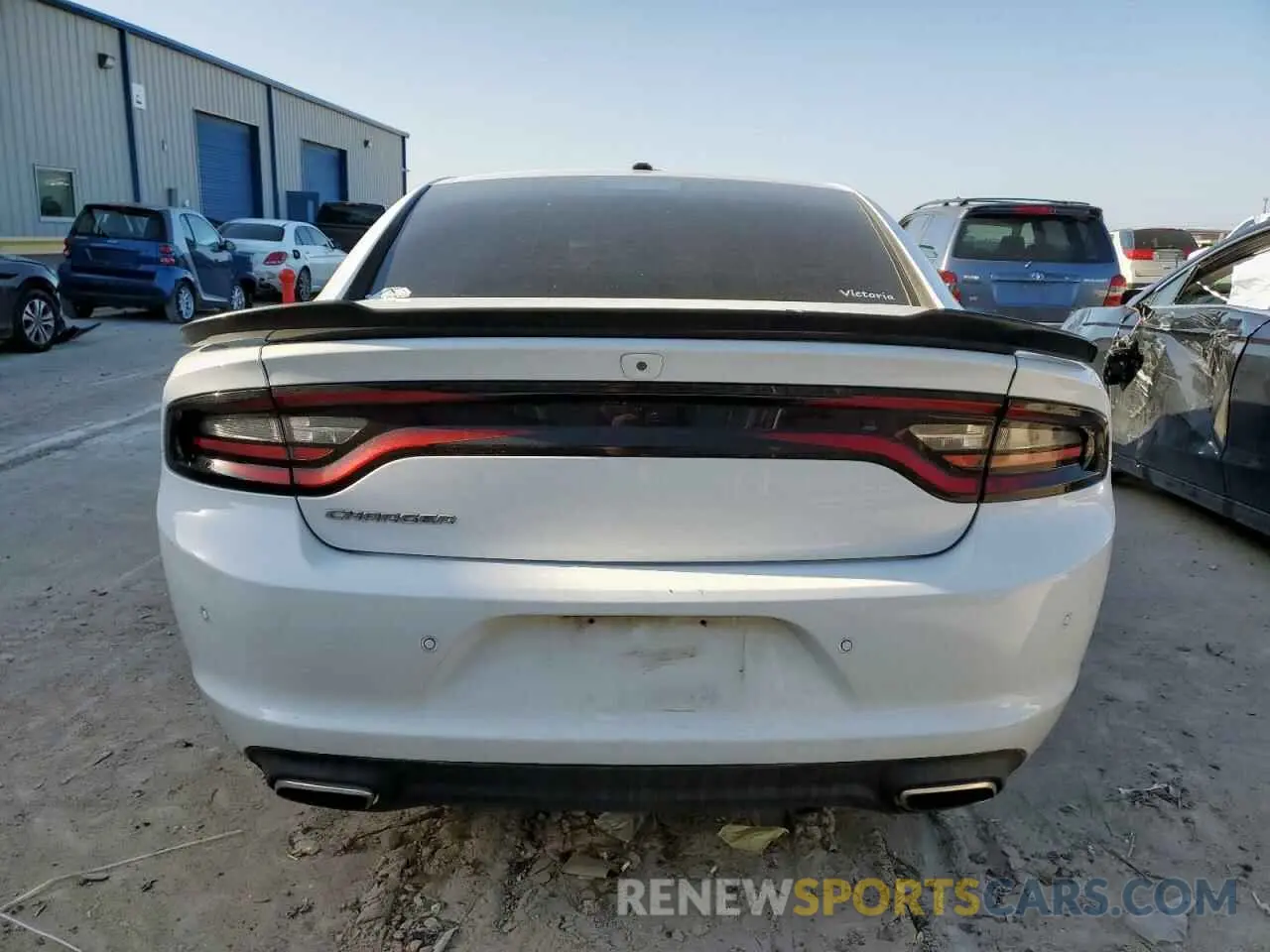 6 Photograph of a damaged car 2C3CDXBG6KH696256 DODGE CHARGER 2019