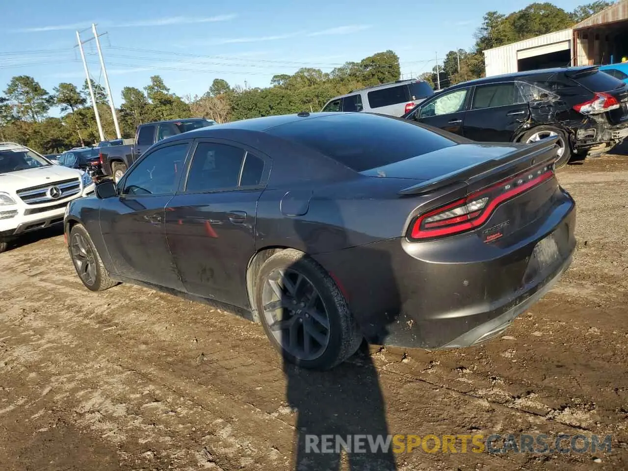 2 Photograph of a damaged car 2C3CDXBG6KH734648 DODGE CHARGER 2019