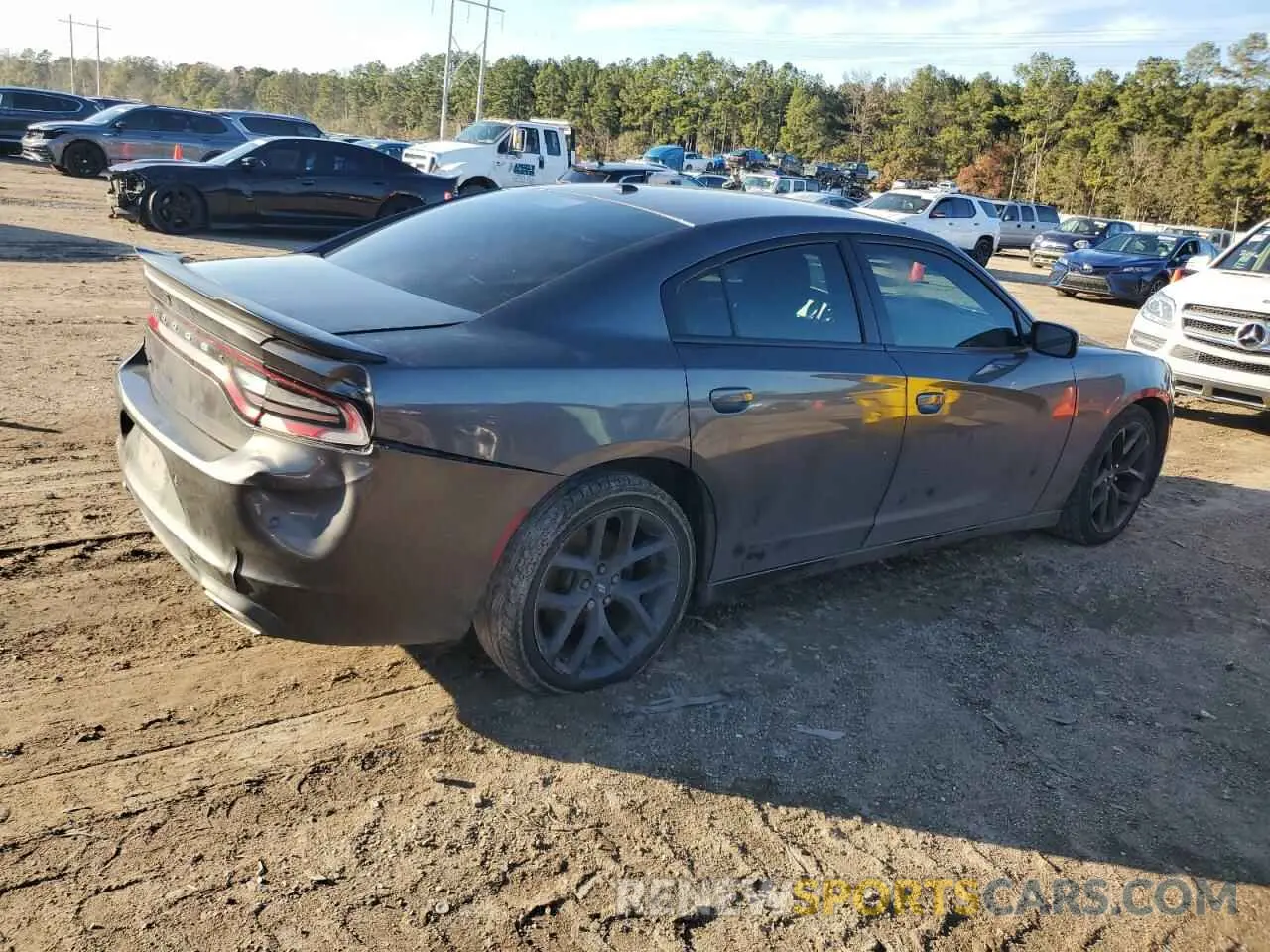 3 Photograph of a damaged car 2C3CDXBG6KH734648 DODGE CHARGER 2019
