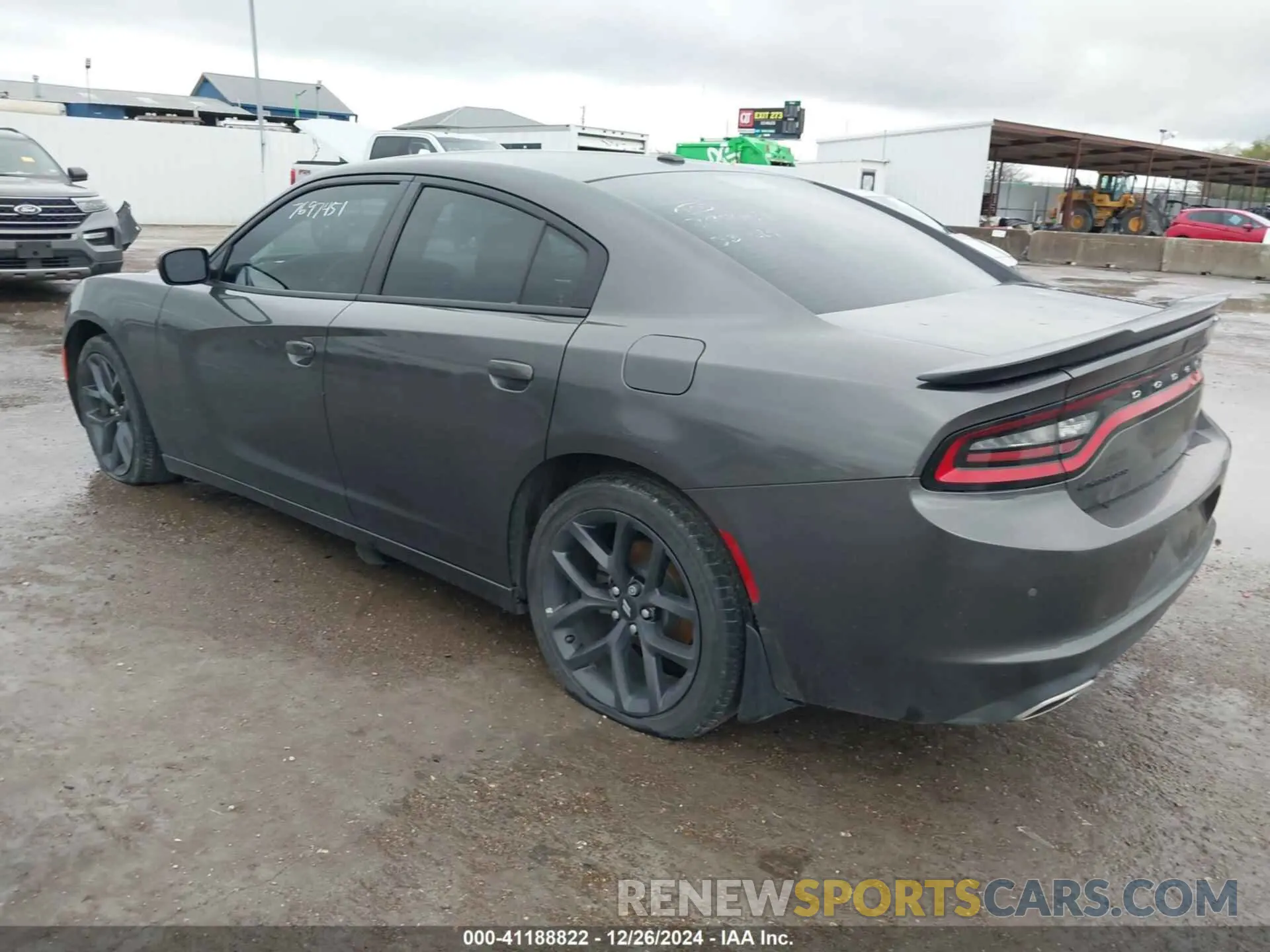 3 Photograph of a damaged car 2C3CDXBG7KH501412 DODGE CHARGER 2019