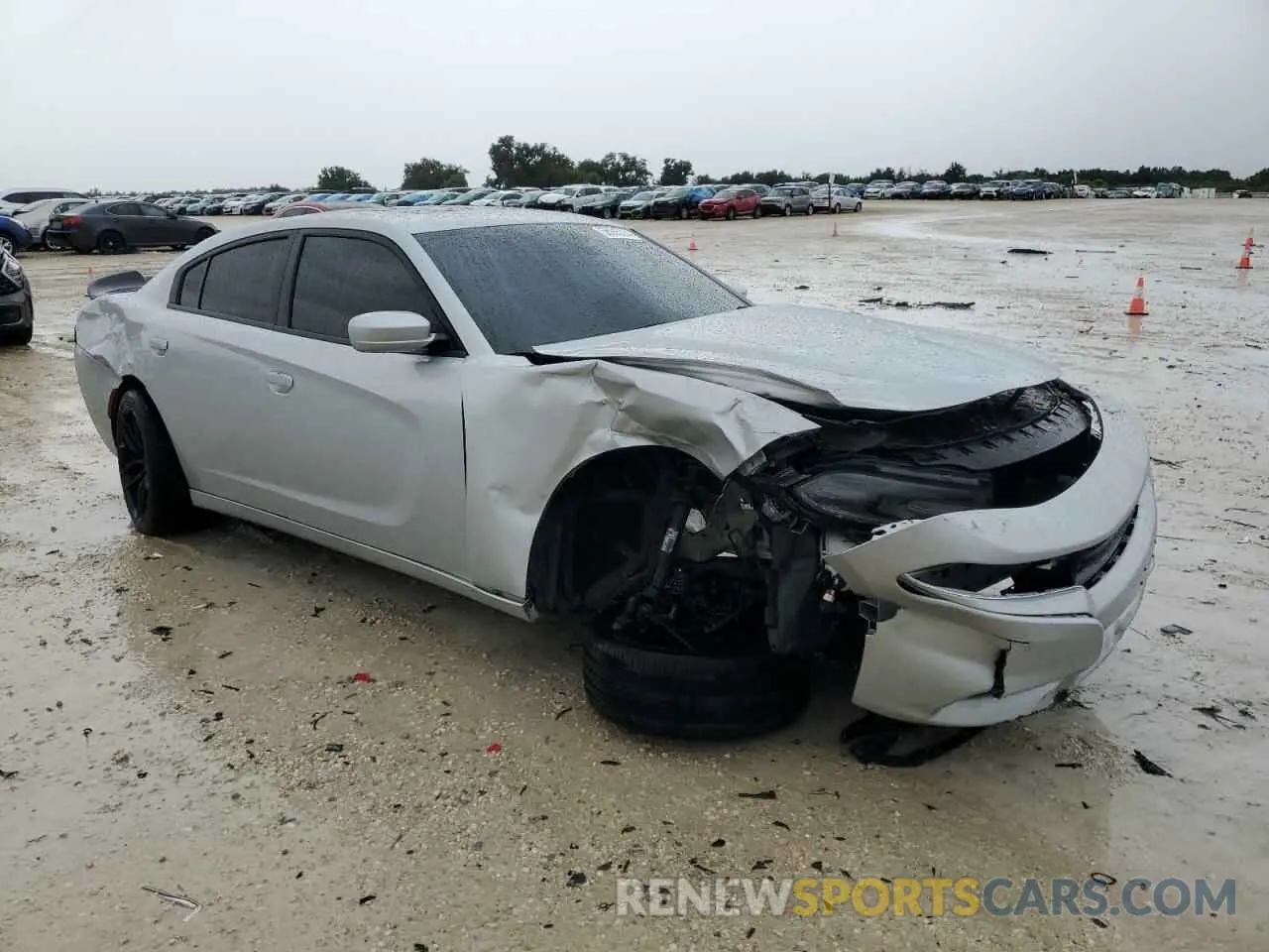 4 Photograph of a damaged car 2C3CDXBG7KH702629 DODGE CHARGER 2019