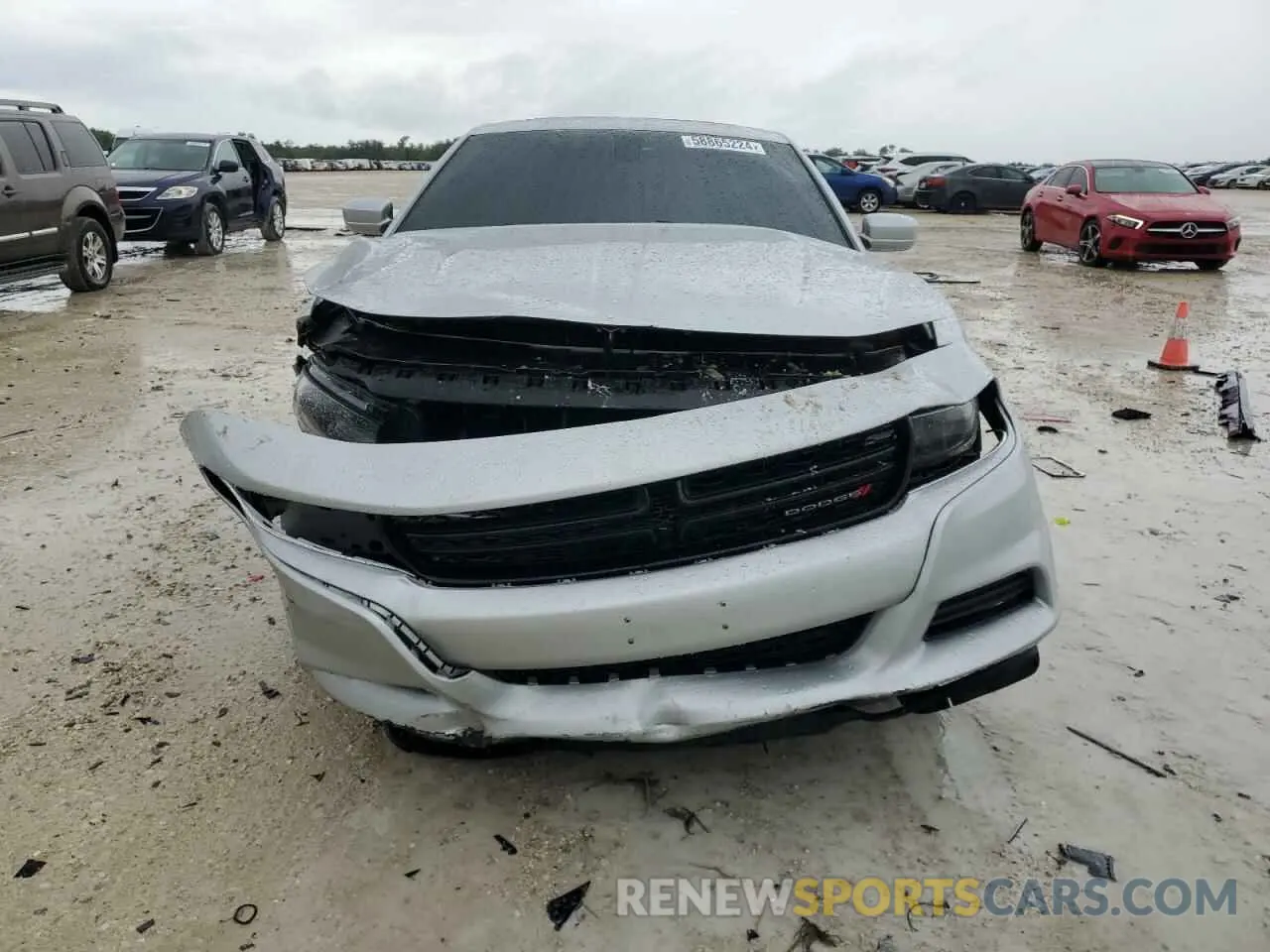 5 Photograph of a damaged car 2C3CDXBG7KH702629 DODGE CHARGER 2019