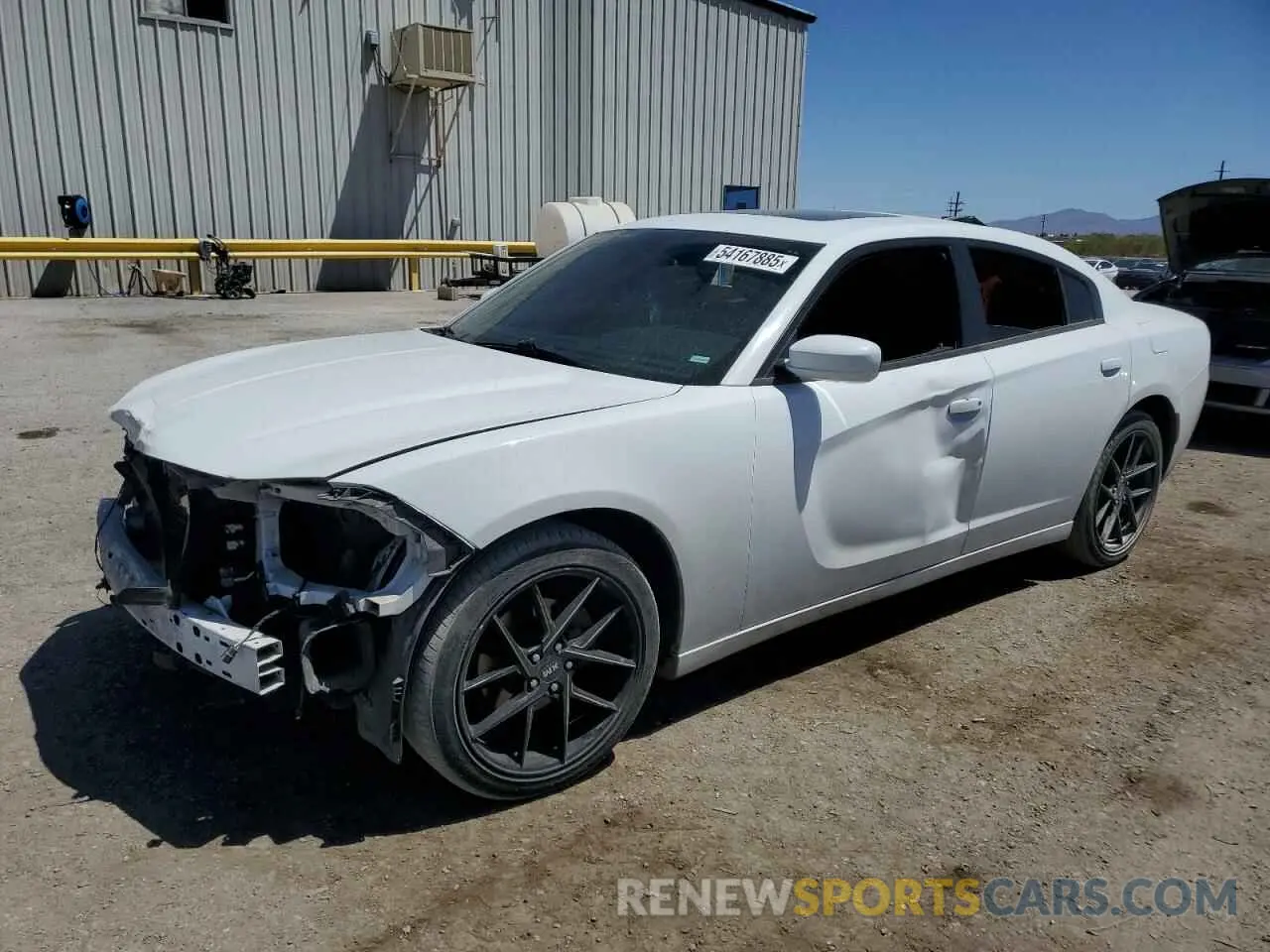 1 Фотография поврежденного автомобиля 2C3CDXBG7KH709466 DODGE CHARGER 2019