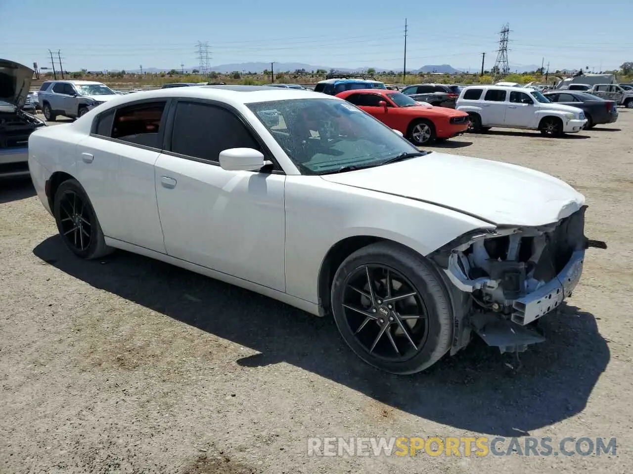 4 Фотография поврежденного автомобиля 2C3CDXBG7KH709466 DODGE CHARGER 2019