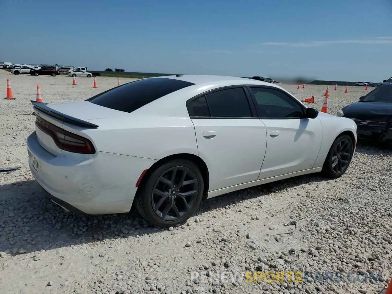 3 Photograph of a damaged car 2C3CDXBG7KH726199 DODGE CHARGER 2019