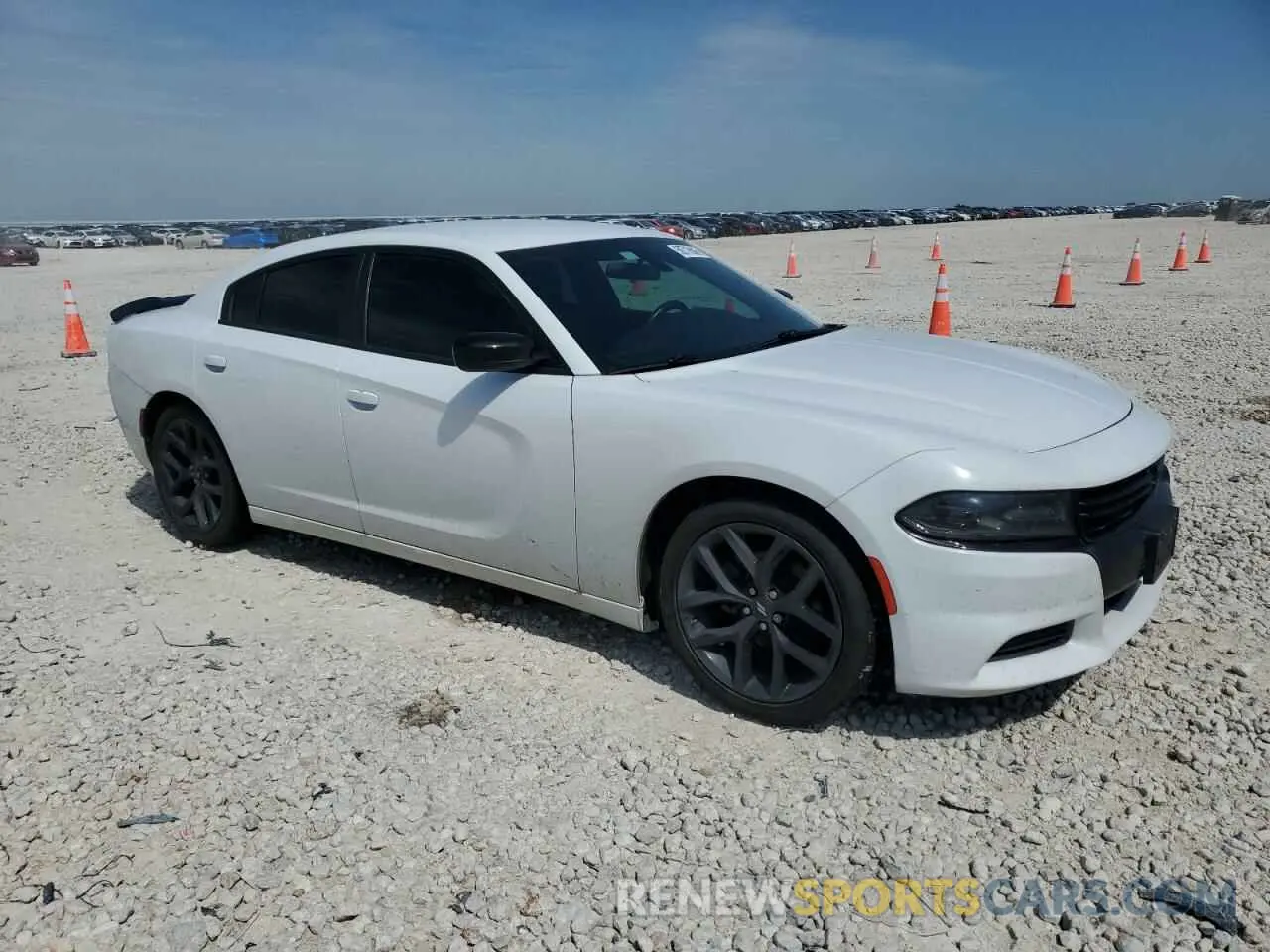 4 Photograph of a damaged car 2C3CDXBG7KH726199 DODGE CHARGER 2019