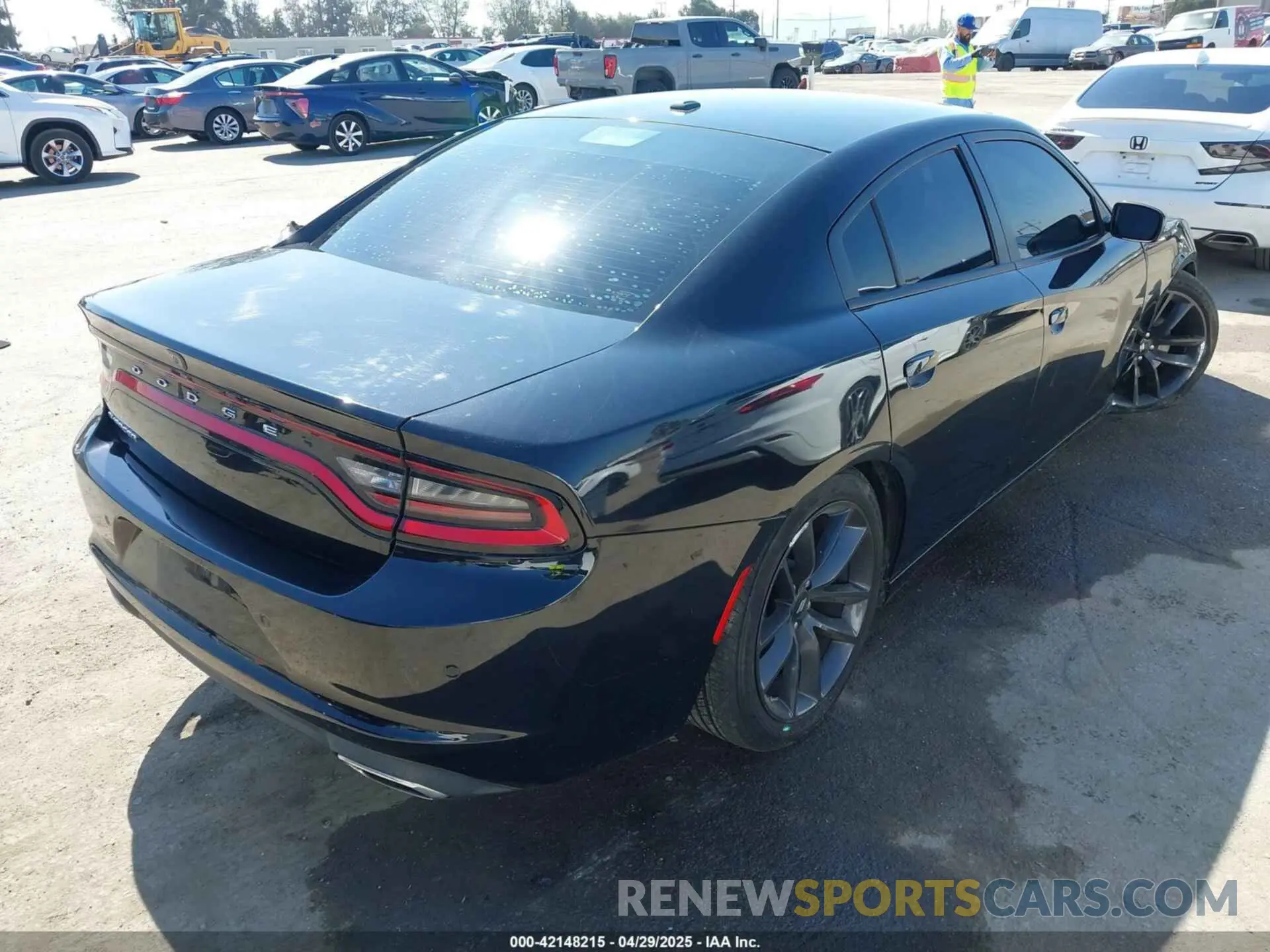 4 Photograph of a damaged car 2C3CDXBG8KH550151 DODGE CHARGER 2019