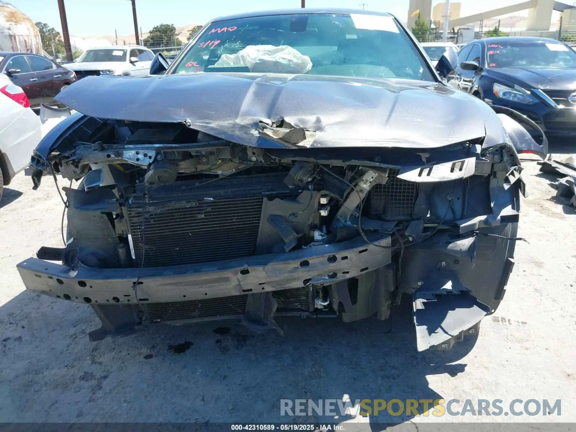 6 Photograph of a damaged car 2C3CDXBG8KH657362 DODGE CHARGER 2019