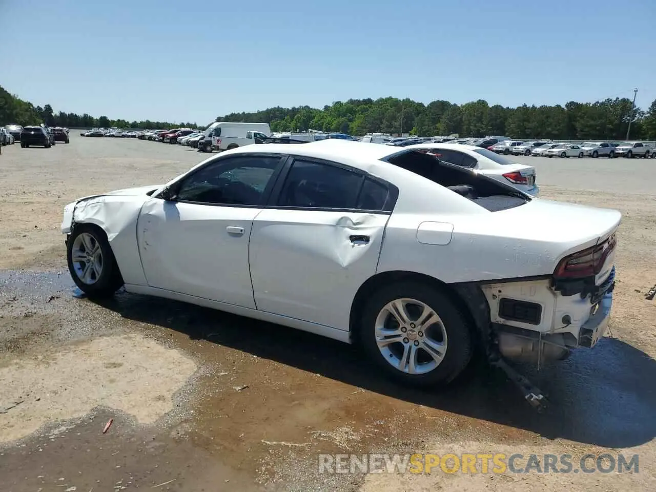 2 Photograph of a damaged car 2C3CDXBG8KH700193 DODGE CHARGER 2019