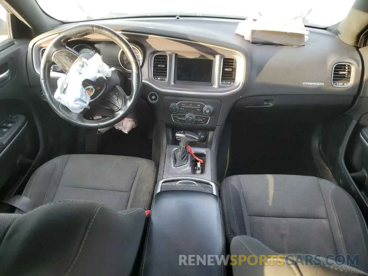 8 Photograph of a damaged car 2C3CDXBG8KH707287 DODGE CHARGER 2019