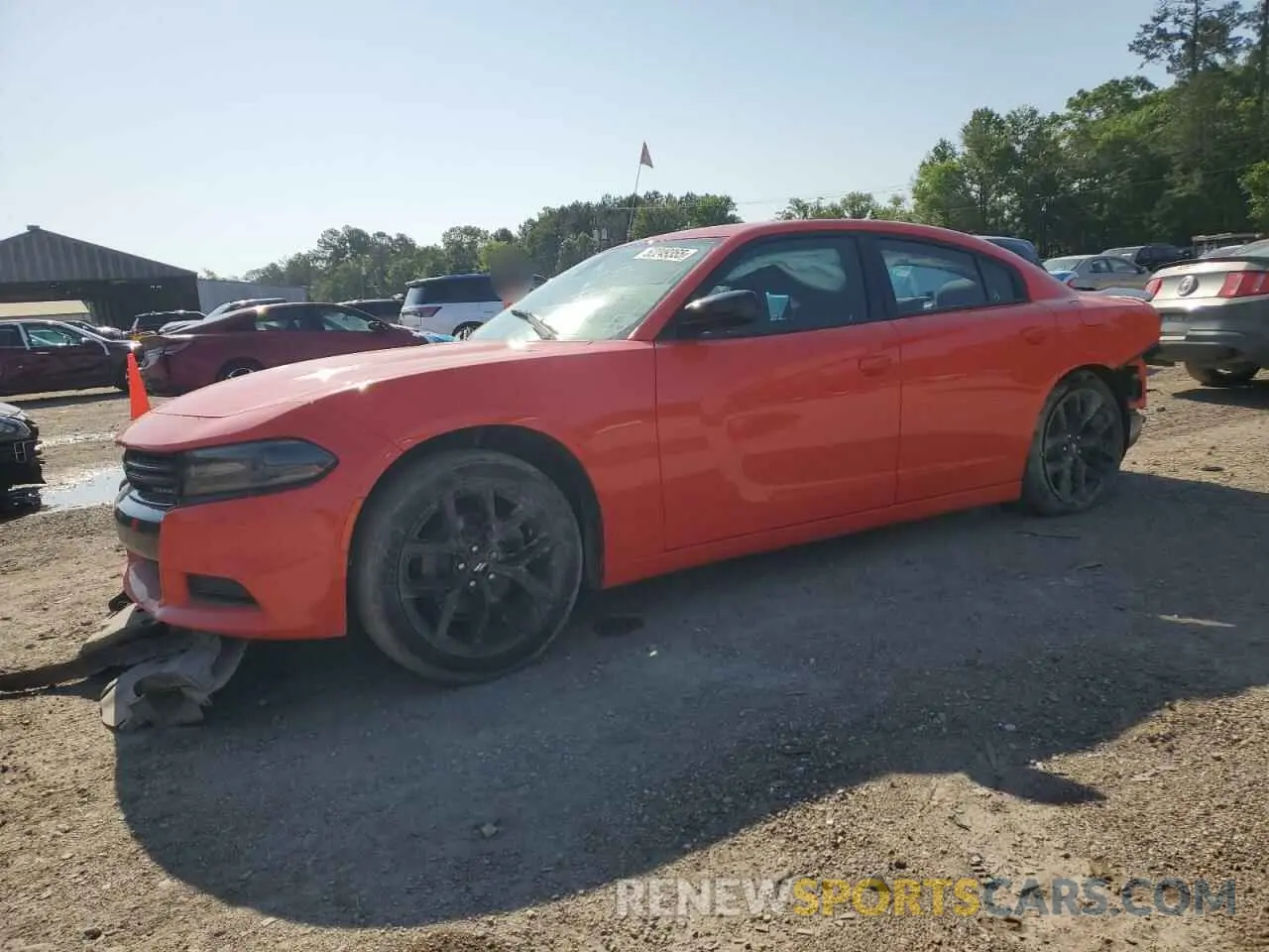 1 Фотография поврежденного автомобиля 2C3CDXBG8KH734795 DODGE CHARGER 2019