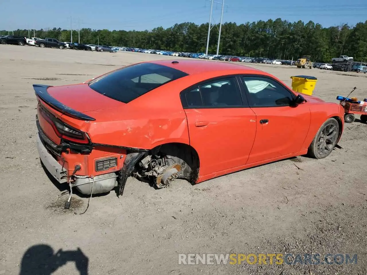 3 Фотография поврежденного автомобиля 2C3CDXBG8KH734795 DODGE CHARGER 2019
